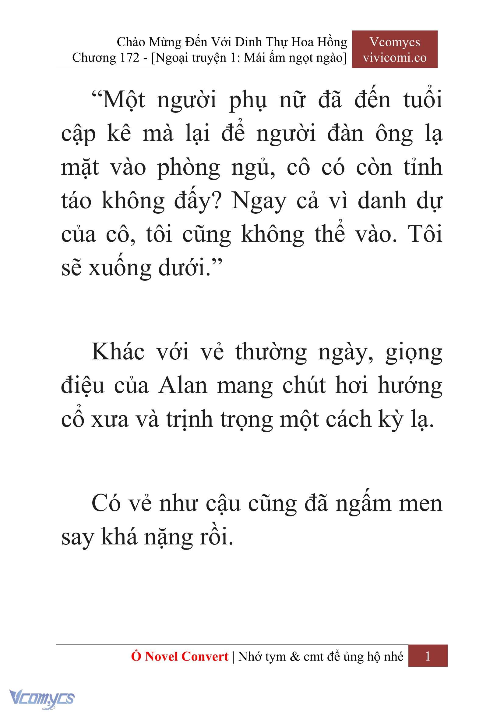 [Novel] Chào Mừng Đến Với Dinh Thự Hoa Hồng Chap 172 - Trang 2