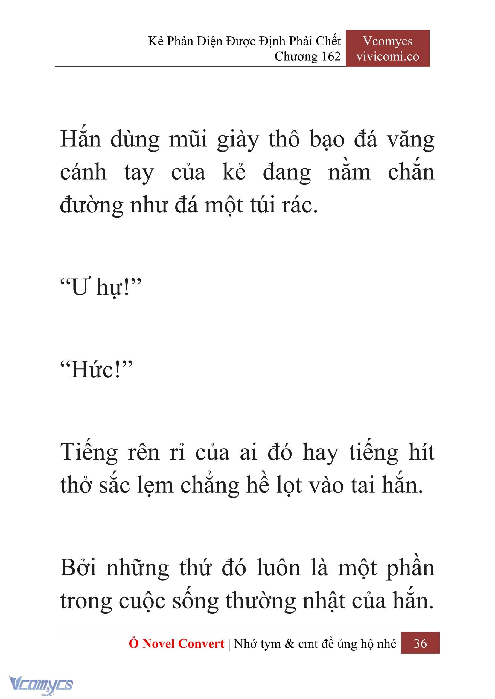[Novel] Kẻ Phản Diện Được Định Phải Chết Chap 162 - Next Chap 163