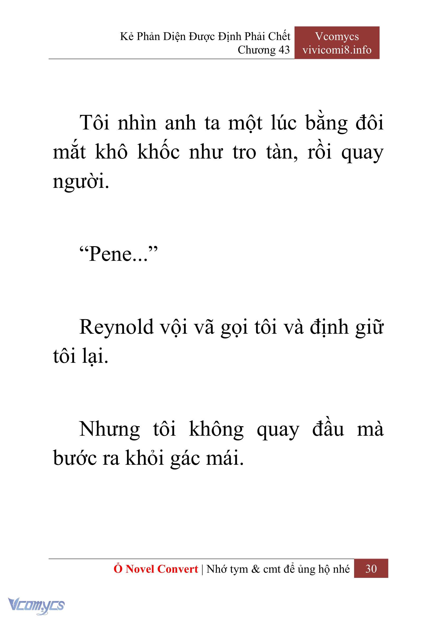 [Novel] Kẻ Phản Diện Được Định Phải Chết Chap 43 - Next Chap 44