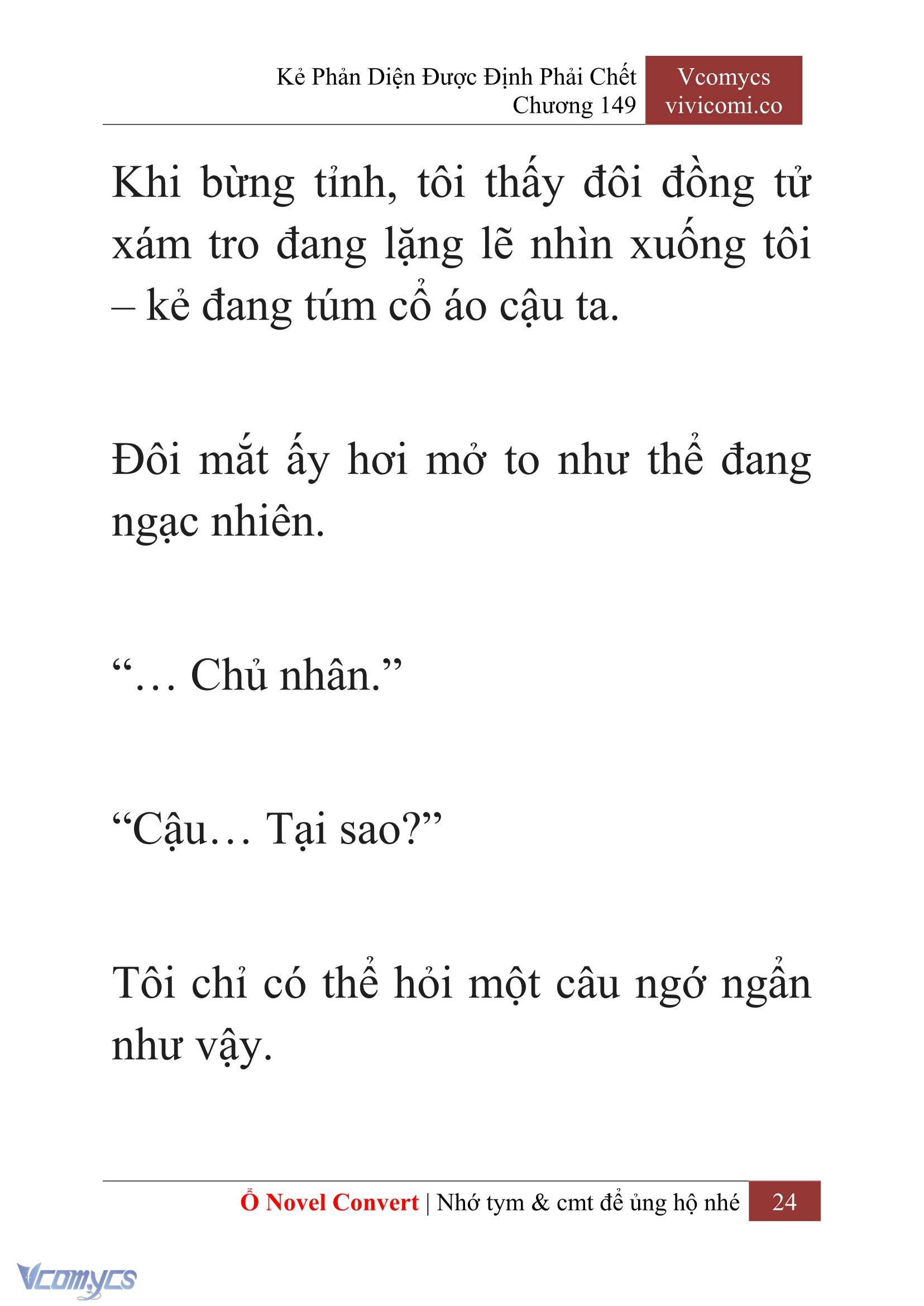 [Novel] Kẻ Phản Diện Được Định Phải Chết Chap 149 - Next Chap 150
