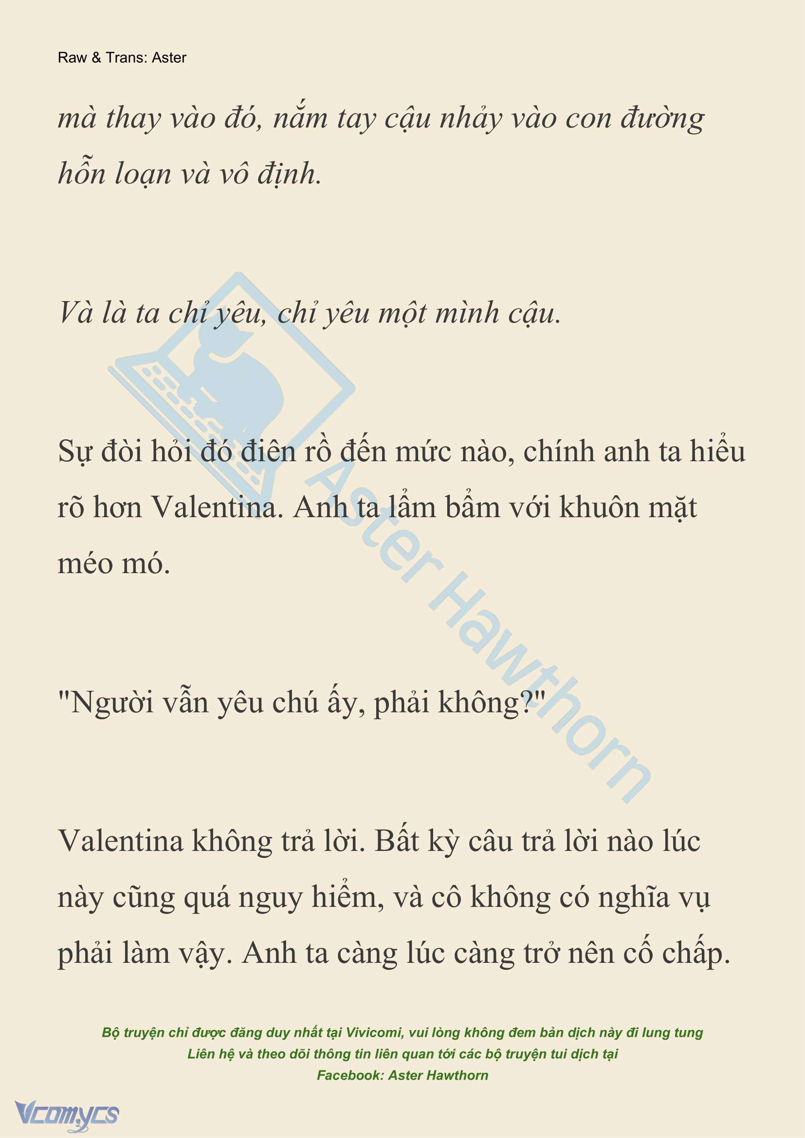 [NOVEL] Thiên Đường Của Valentina Chap 107 - Trang 2