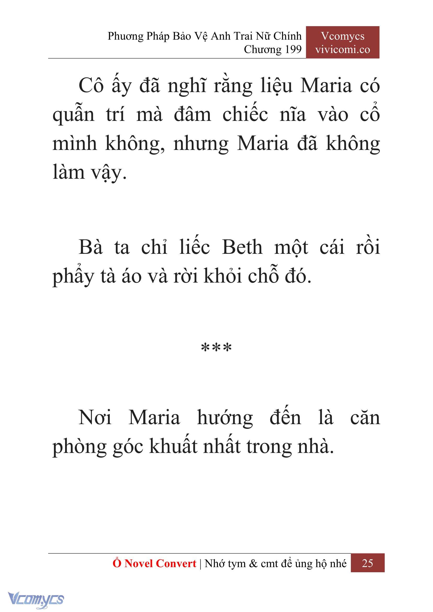 [Novel] Phương Pháp Bảo Vệ Anh Trai Nữ Chính Chap 199 - Trang 2