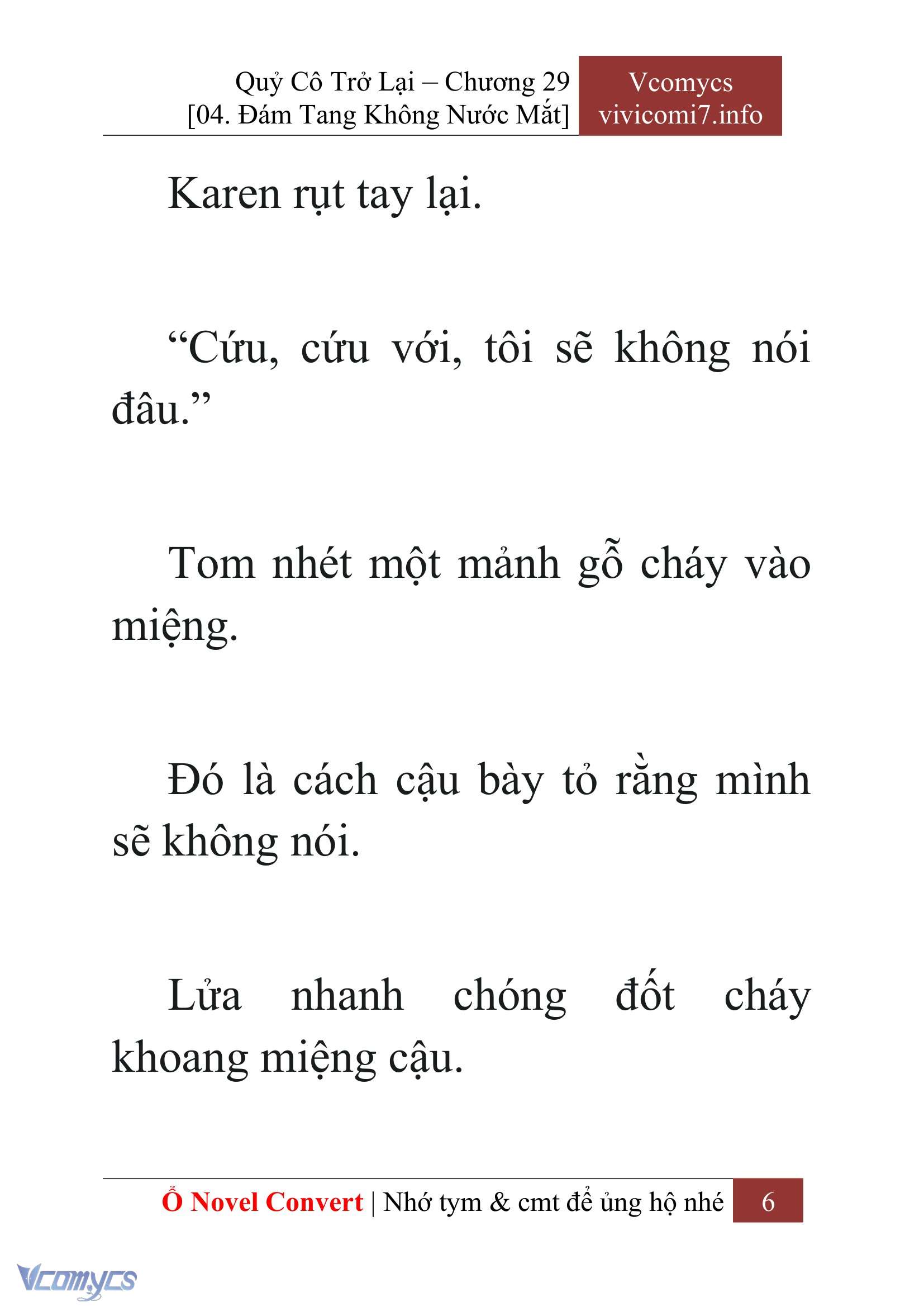 [Novel] Quý Cô Trở Lại Chap 29 - Trang 2