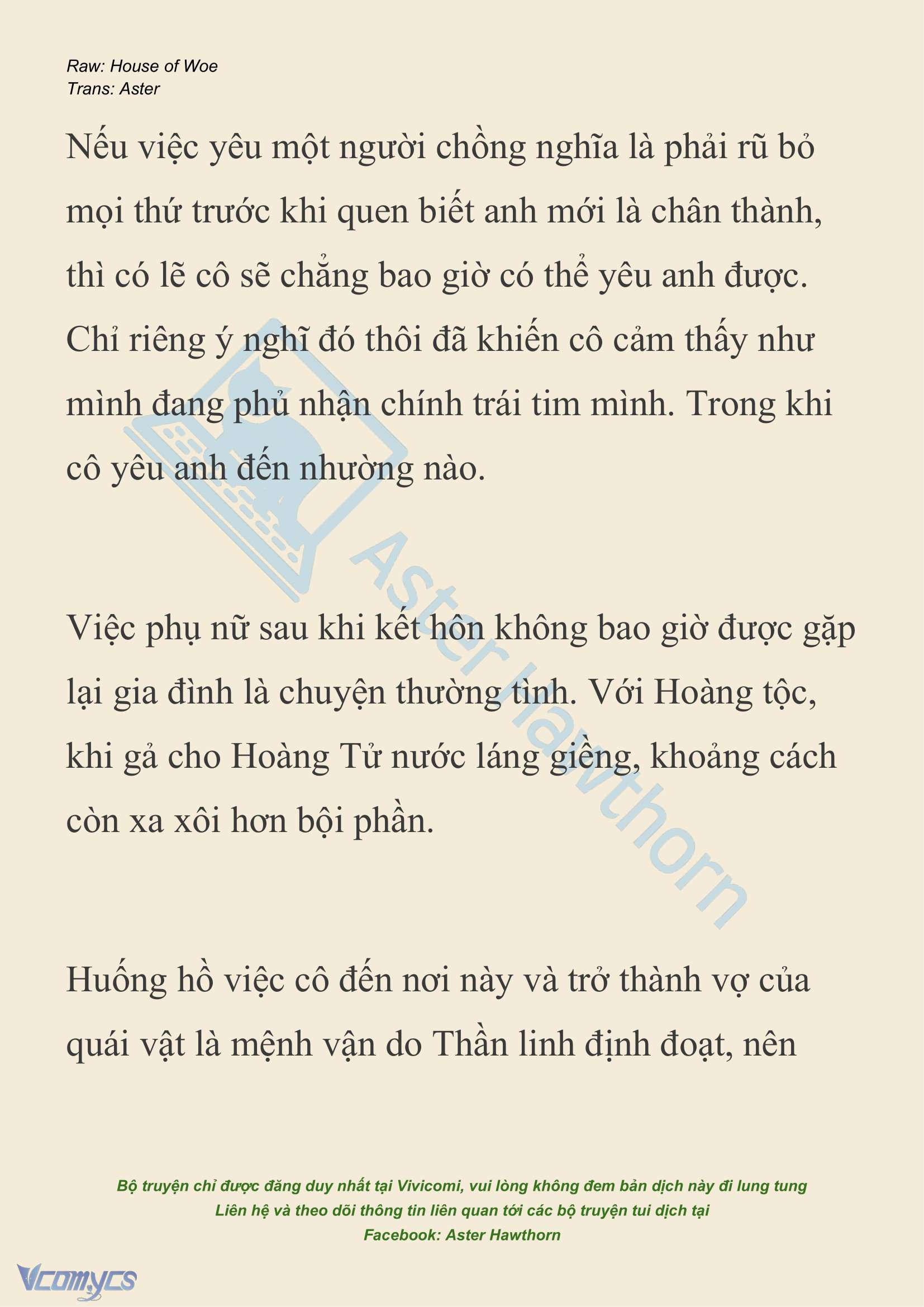 [NOVEL] Dành Cho Các Nữ Thần: Dành cho Psyche Chap 28 - Trang 2