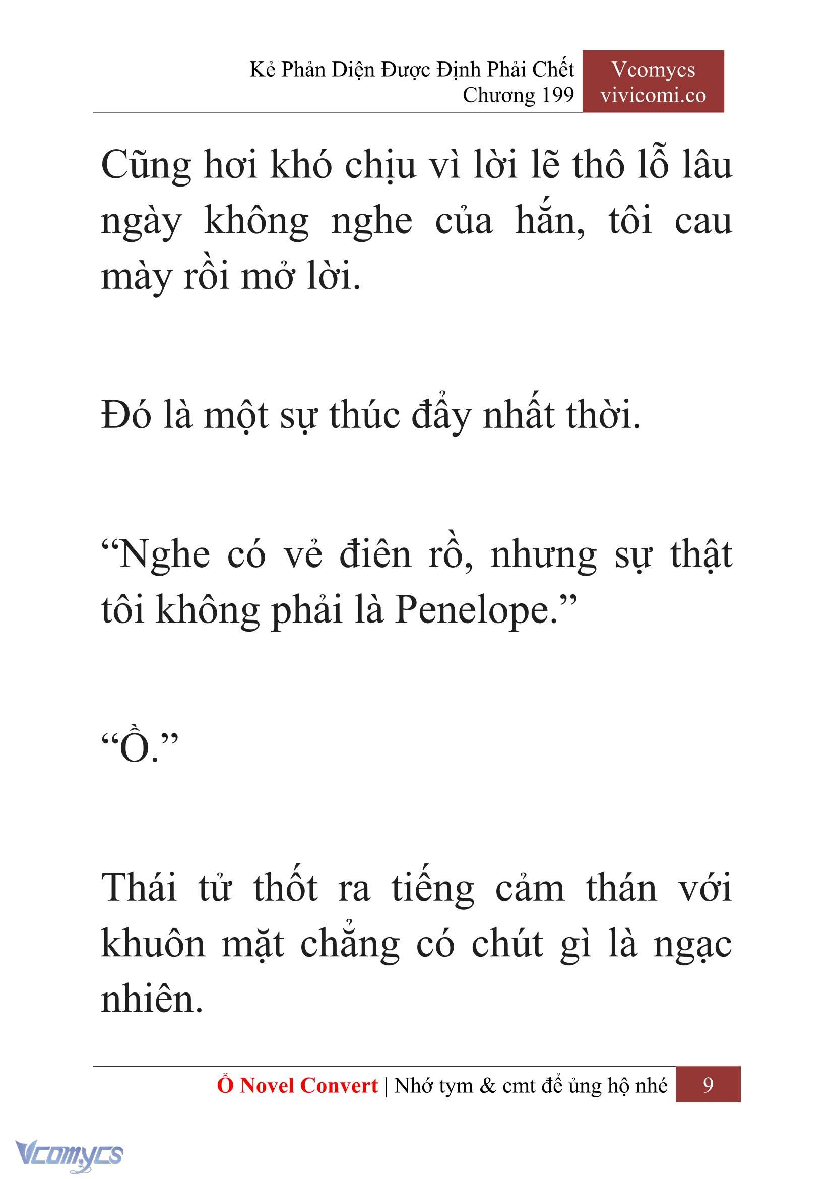 [Novel] Kẻ Phản Diện Được Định Phải Chết Chap 199 - Trang 2