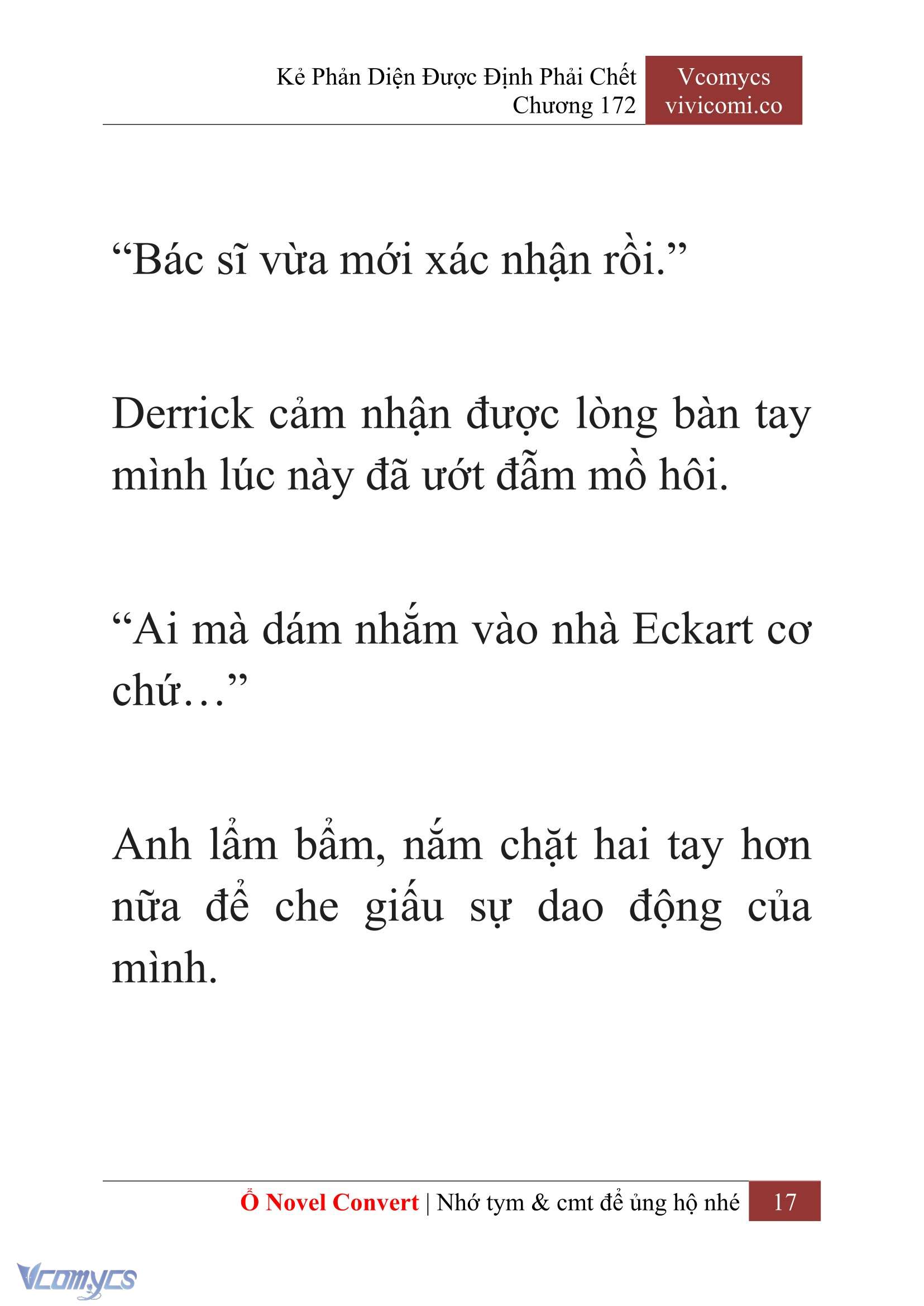 [Novel] Kẻ Phản Diện Được Định Phải Chết Chap 172 - Trang 2