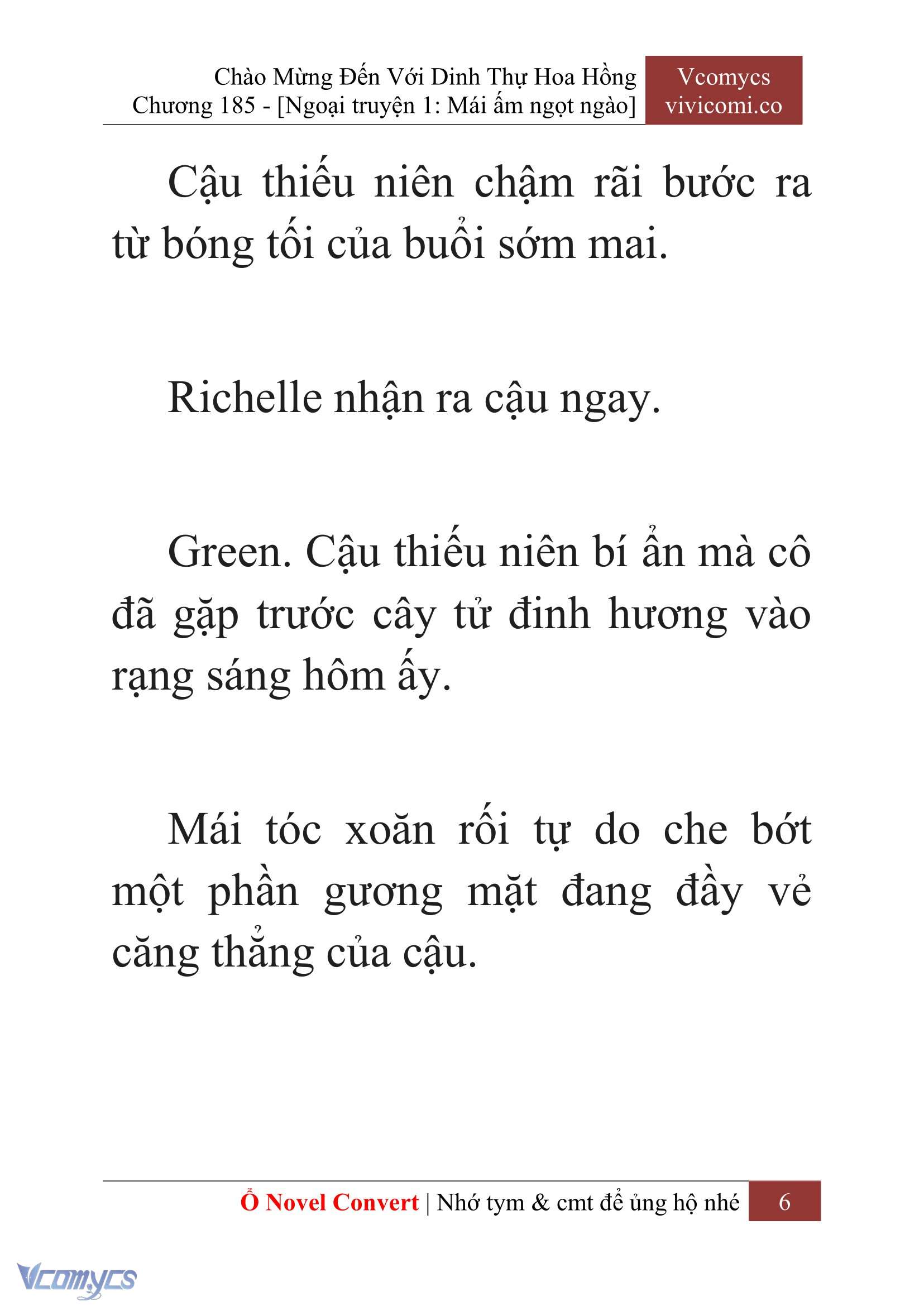 [Novel] Chào Mừng Đến Với Dinh Thự Hoa Hồng Chap 185 - Trang 2