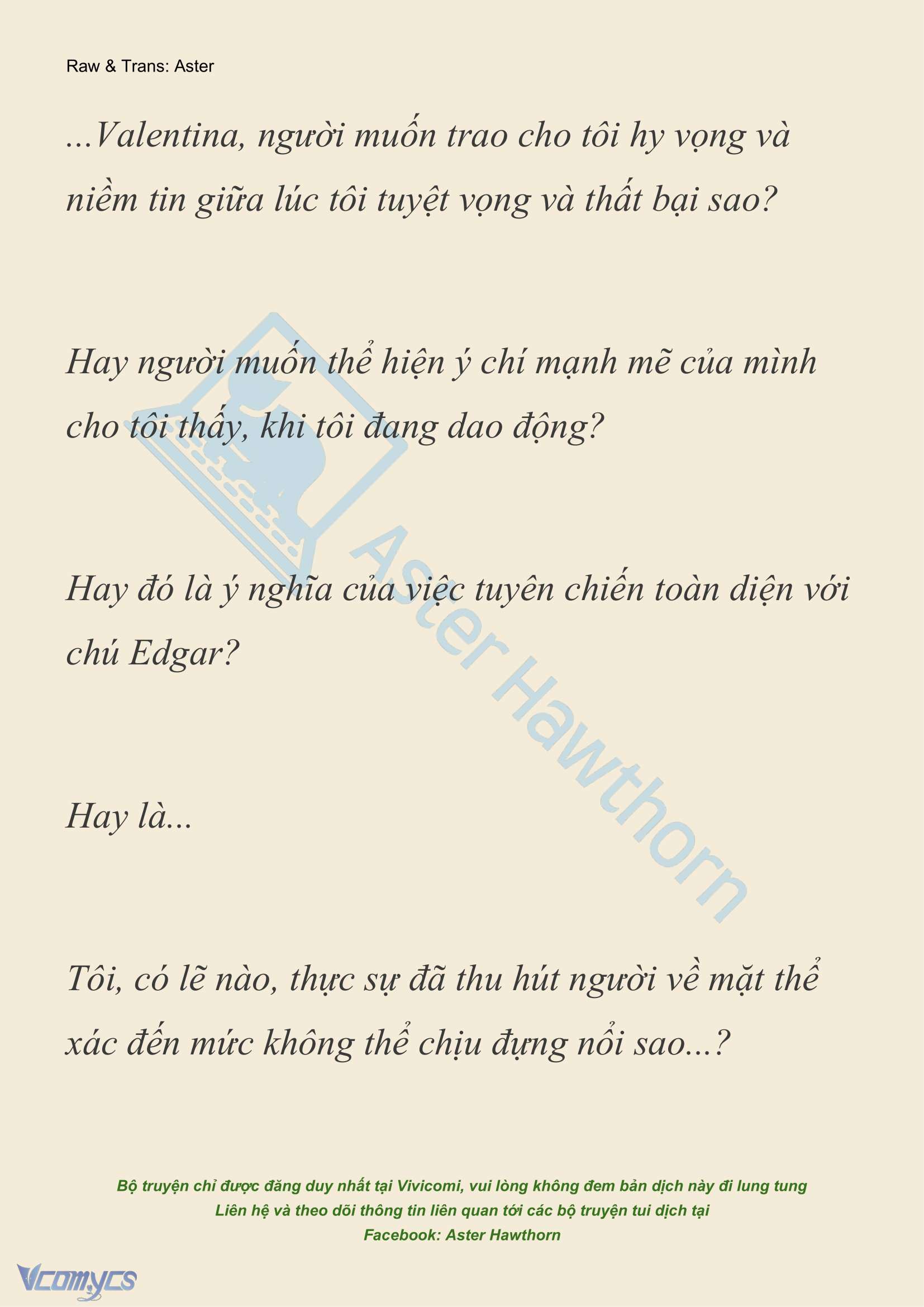 [NOVEL] Thiên Đường Của Valentina Chap 158 - Trang 2