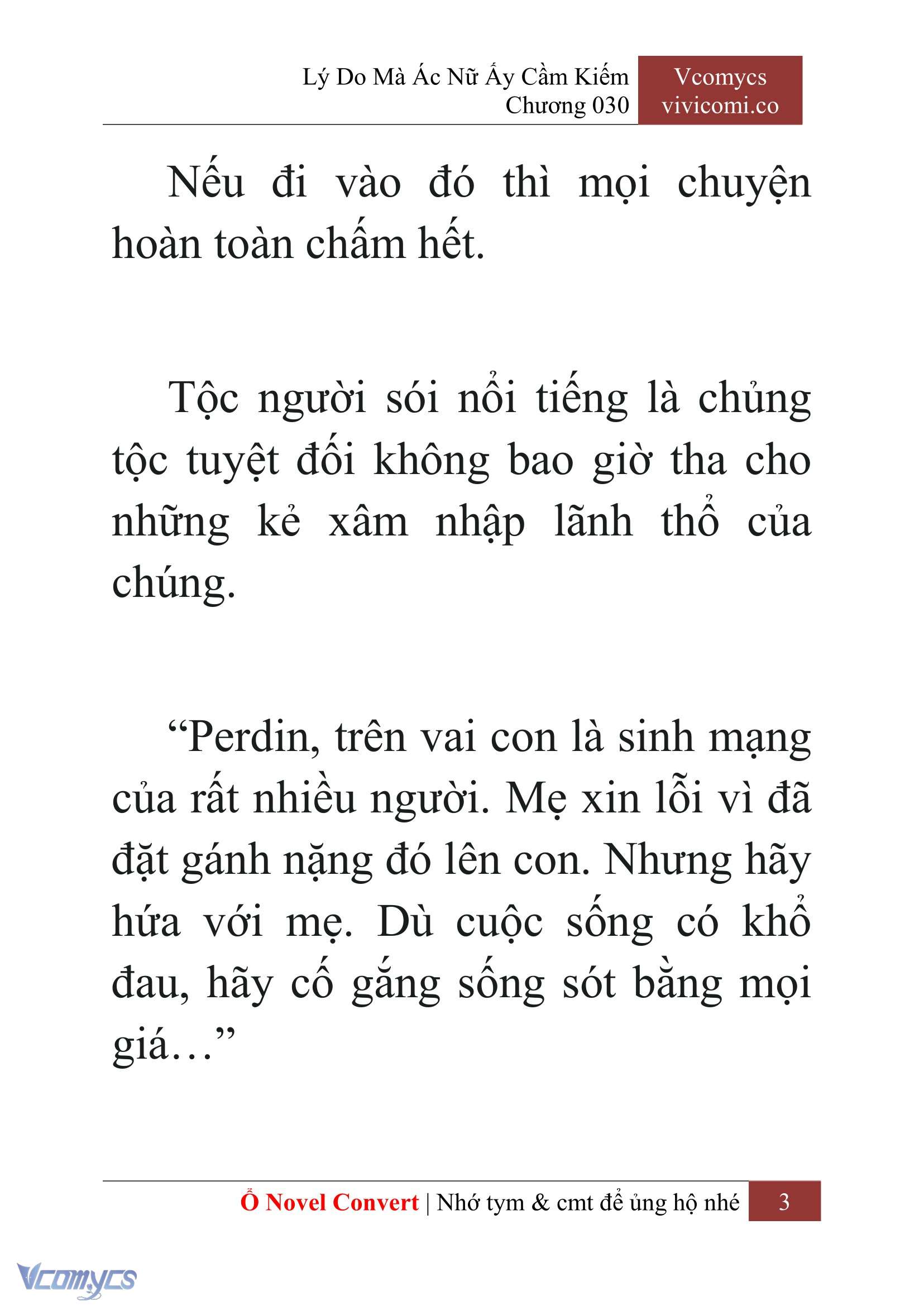 [Novel] Lý Do Mà Ác Nữ Ấy Cầm Kiếm Chap 30 - Next Chap 31