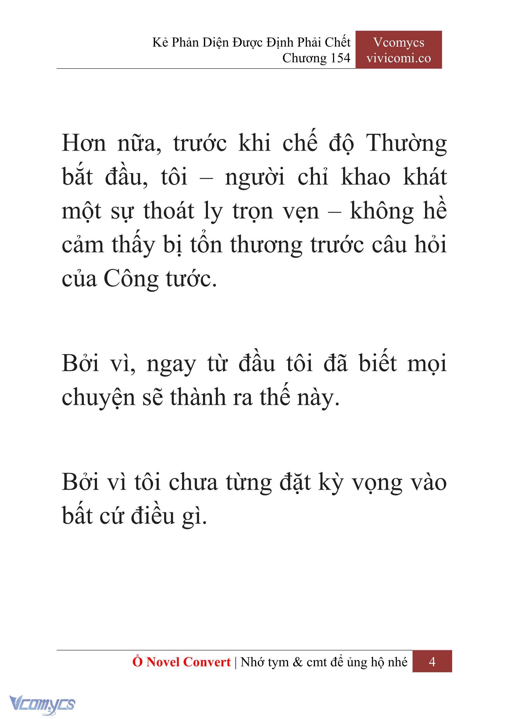 [Novel] Kẻ Phản Diện Được Định Phải Chết Chap 154 - Trang 2