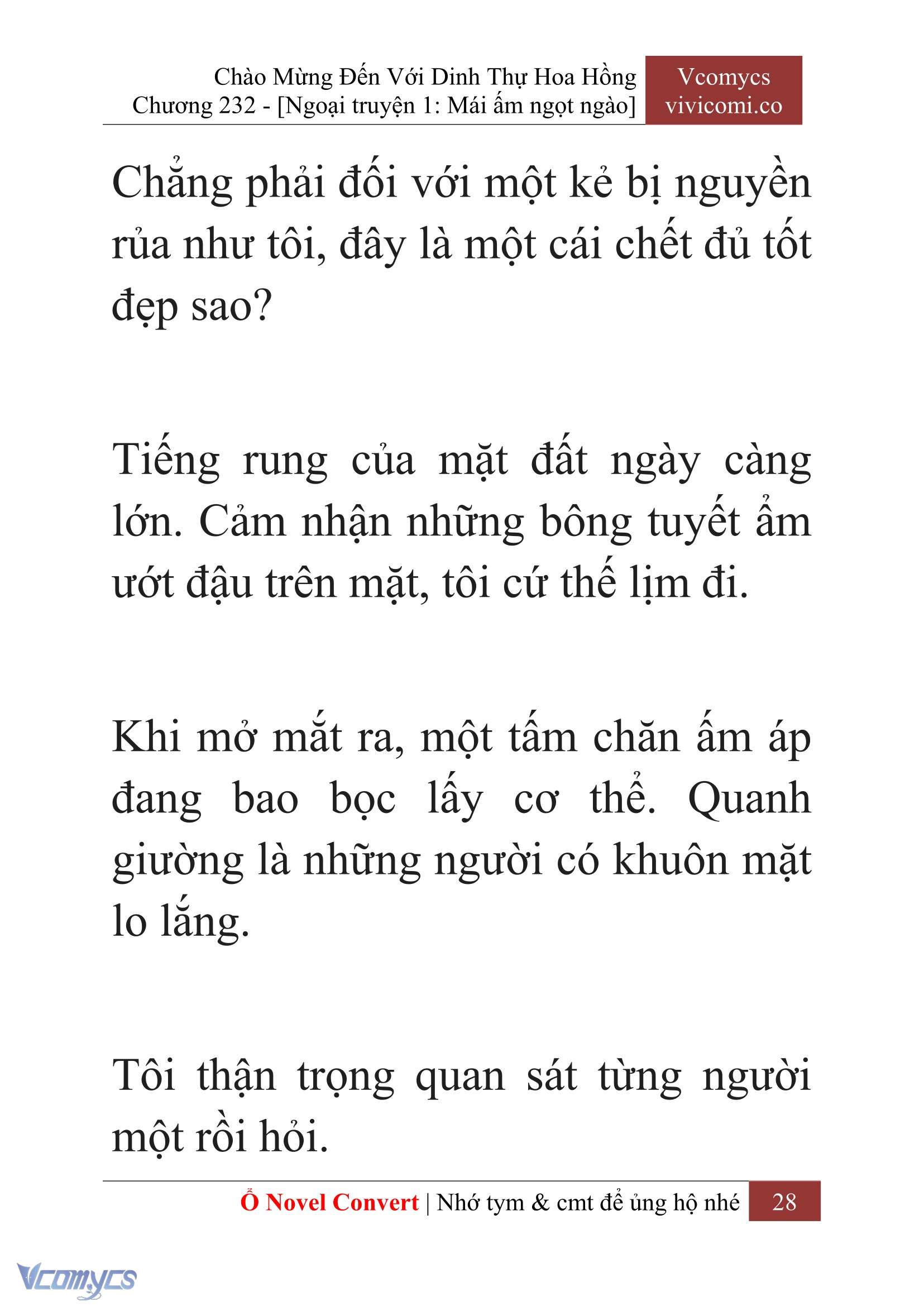 [Novel] Chào Mừng Đến Với Dinh Thự Hoa Hồng Chap 232 - Trang 2