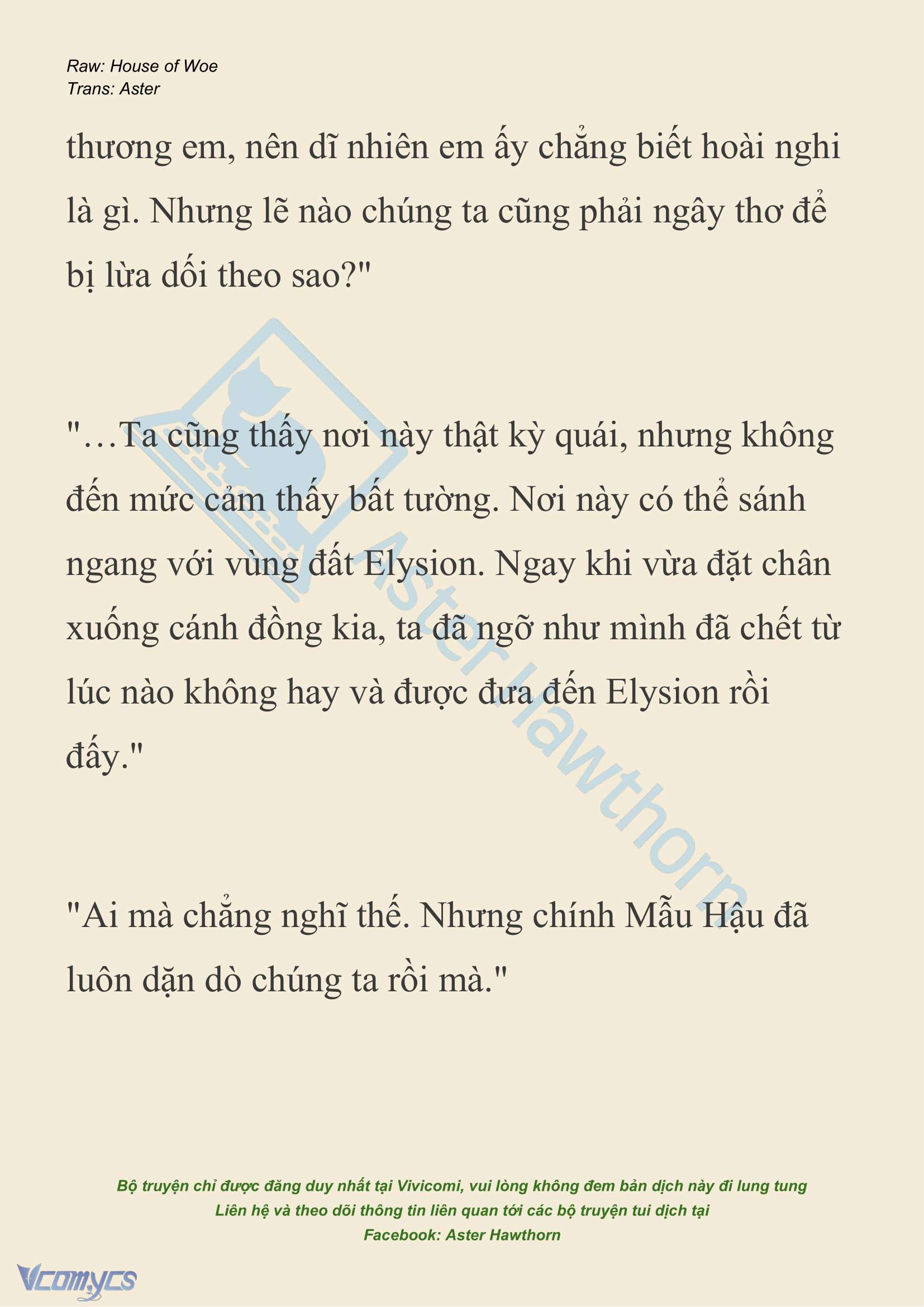 [NOVEL] Dành Cho Các Nữ Thần: Dành cho Psyche Chap 32 - Trang 2