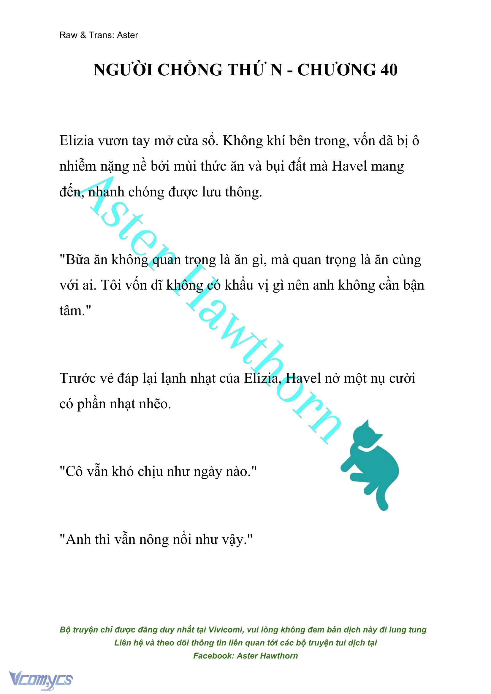 [NOVEL] Người Chồng Thứ N Chap 40 - Trang 2