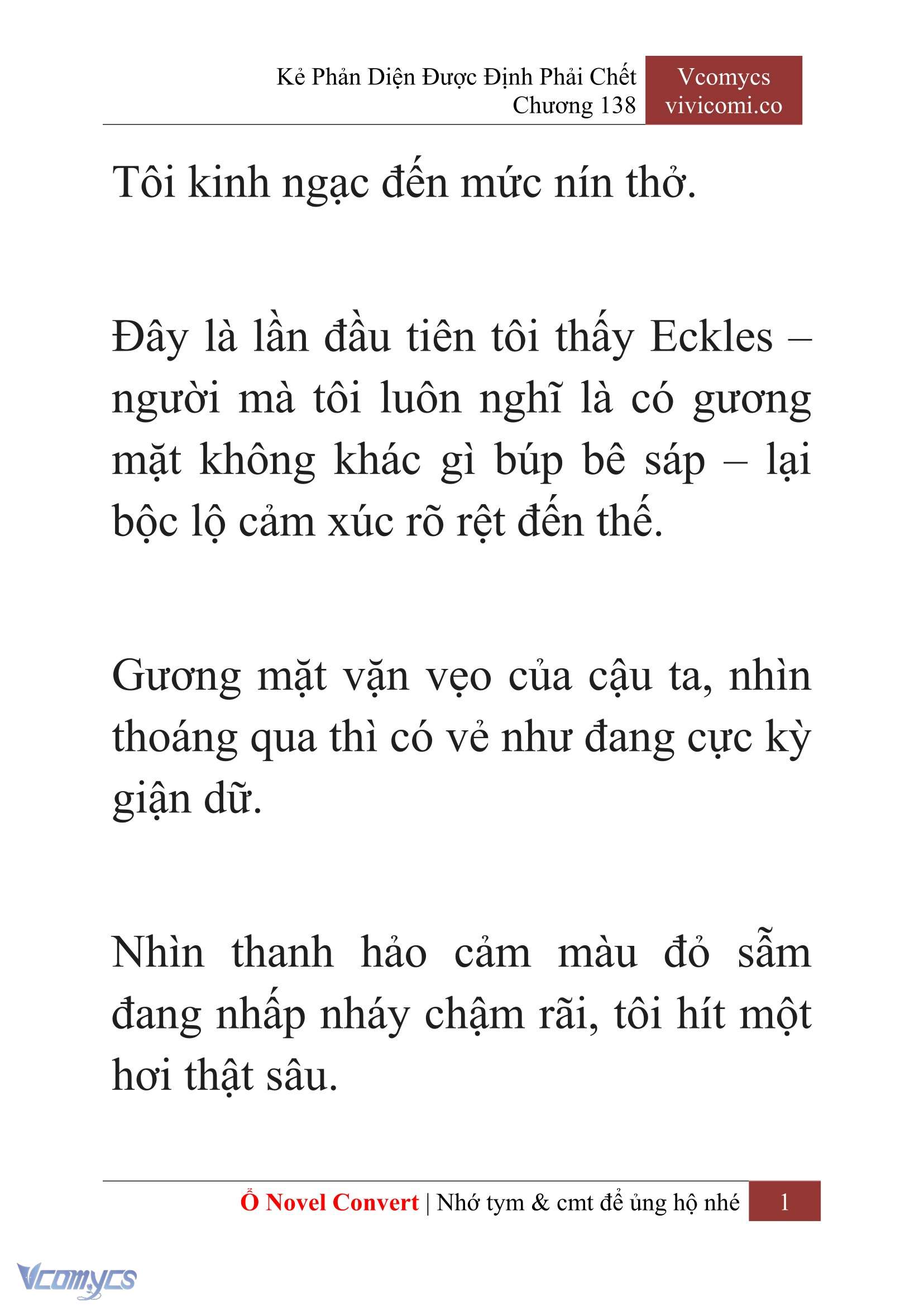[Novel] Kẻ Phản Diện Được Định Phải Chết Chap 138 - Trang 2