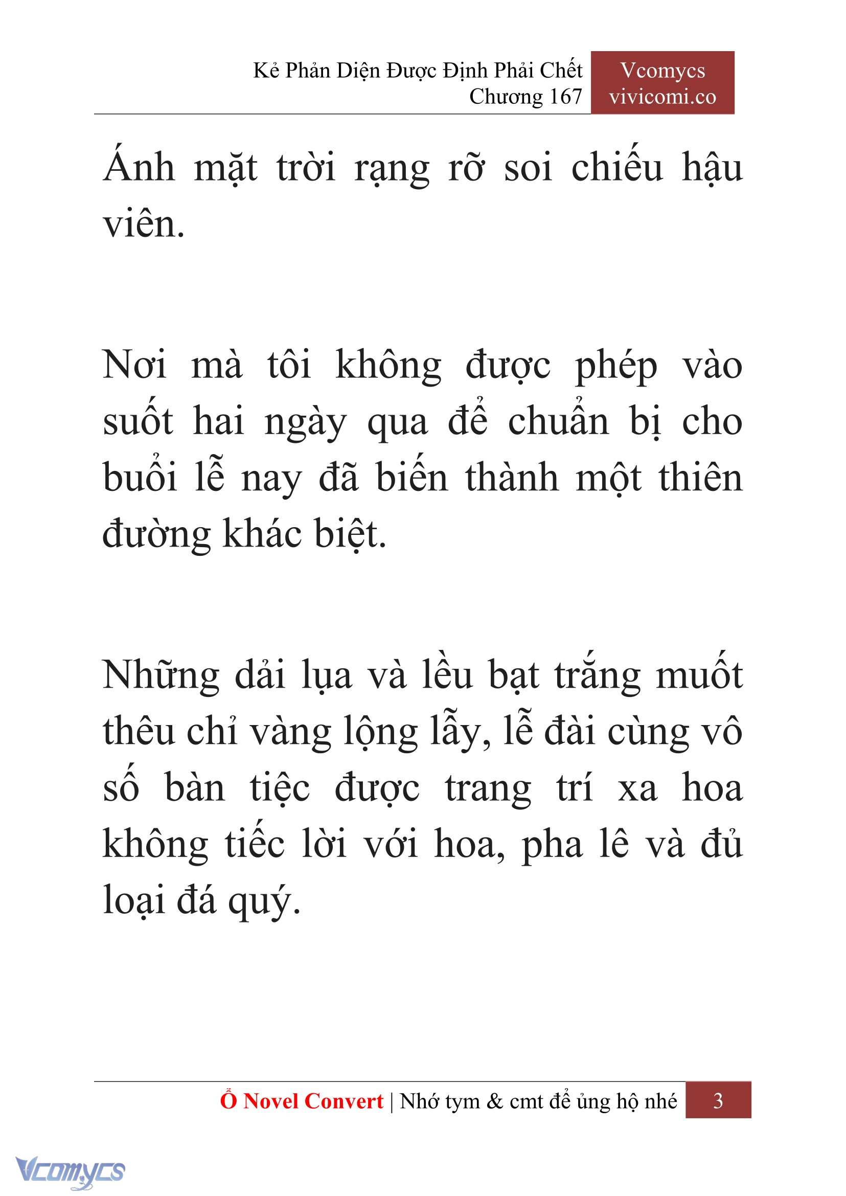 [Novel] Kẻ Phản Diện Được Định Phải Chết Chap 167 - Trang 2