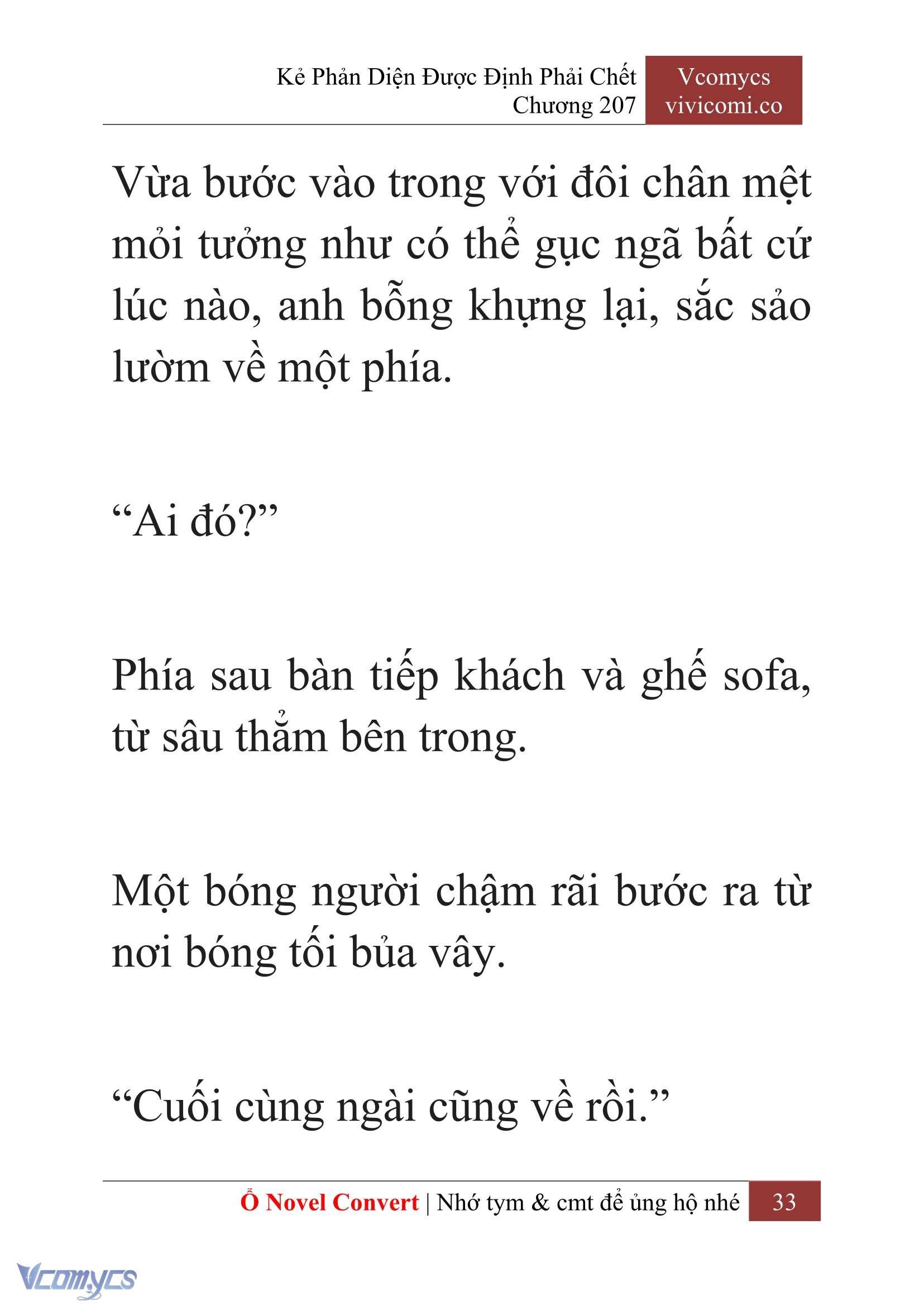 [Novel] Kẻ Phản Diện Được Định Phải Chết Chap 207 - Trang 2