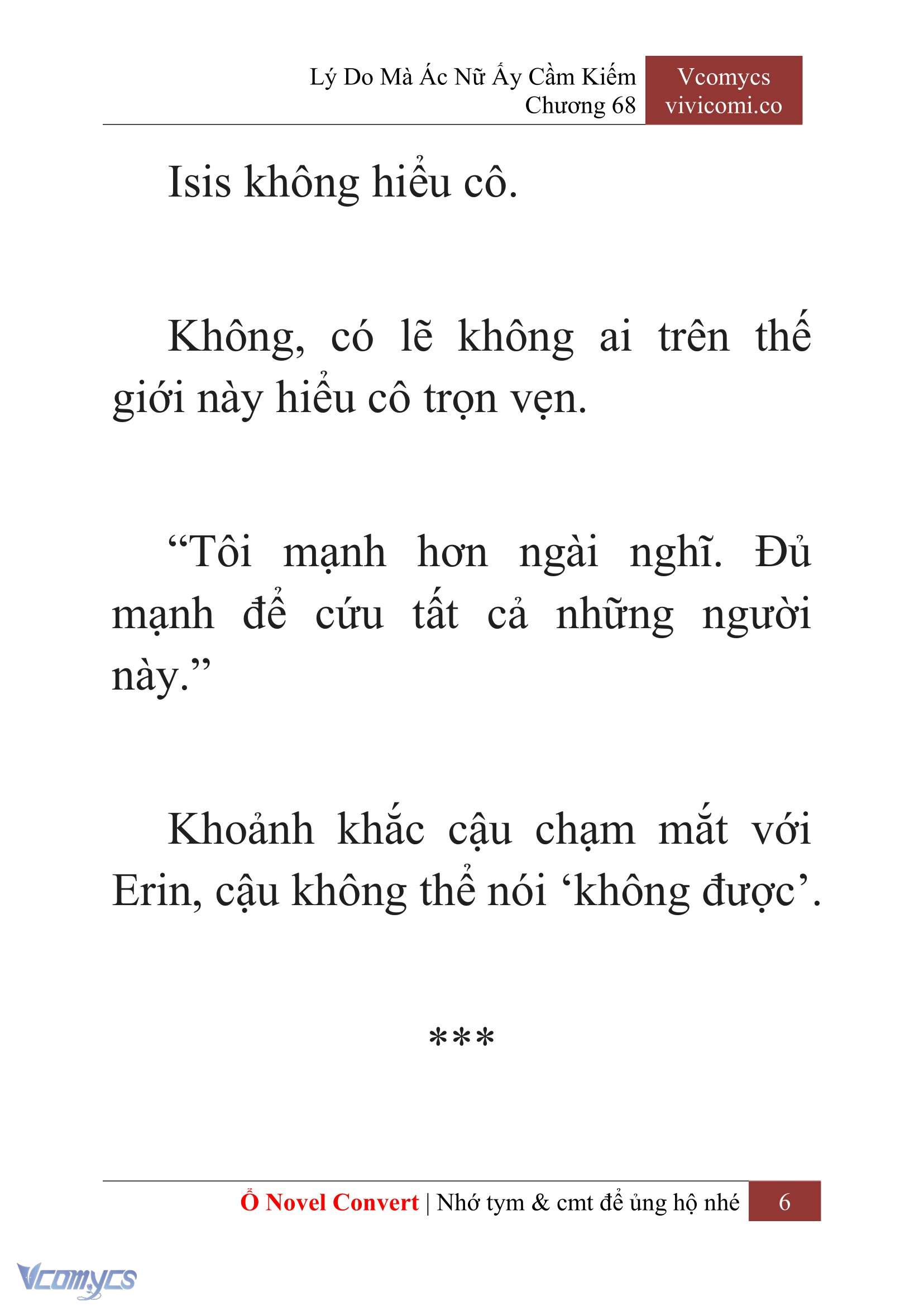 [Novel] Lý Do Mà Ác Nữ Ấy Cầm Kiếm Chap 68 - Next Chap 69