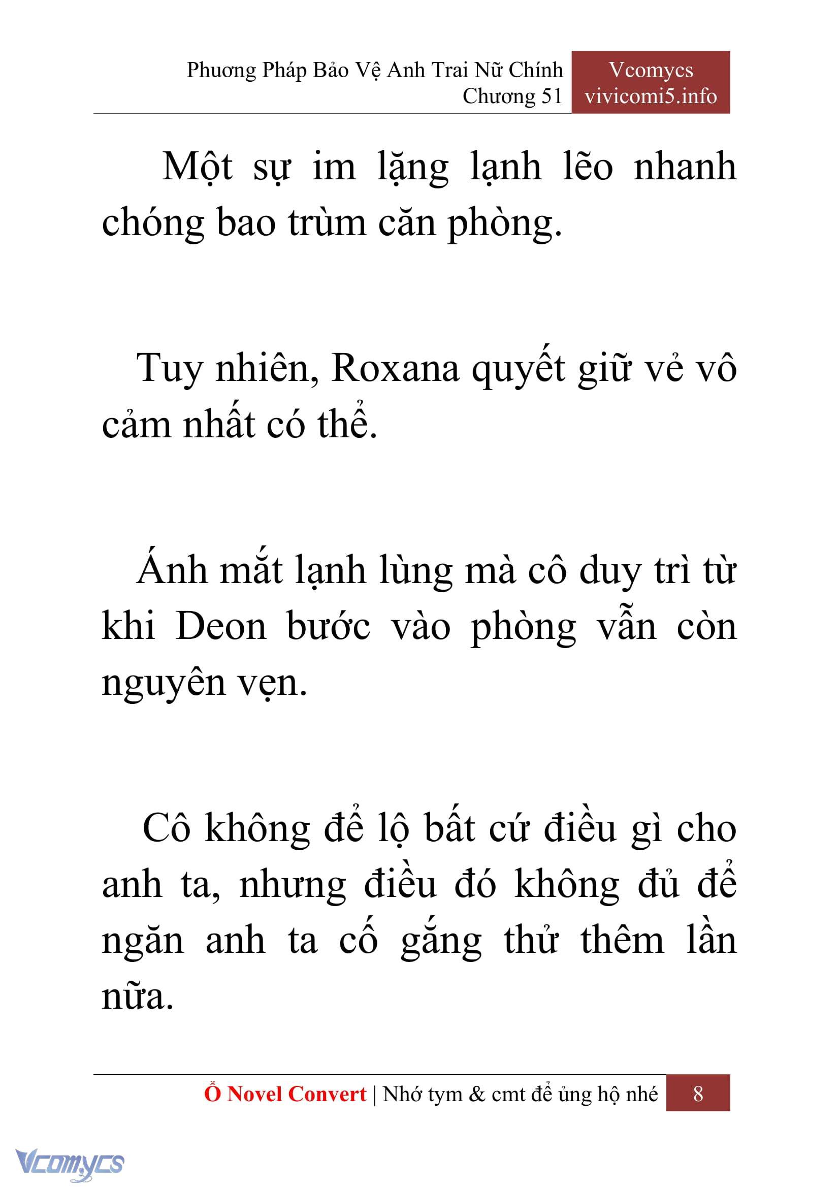[Novel] Phương Pháp Bảo Vệ Anh Trai Nữ Chính Chap 51 - Trang 2