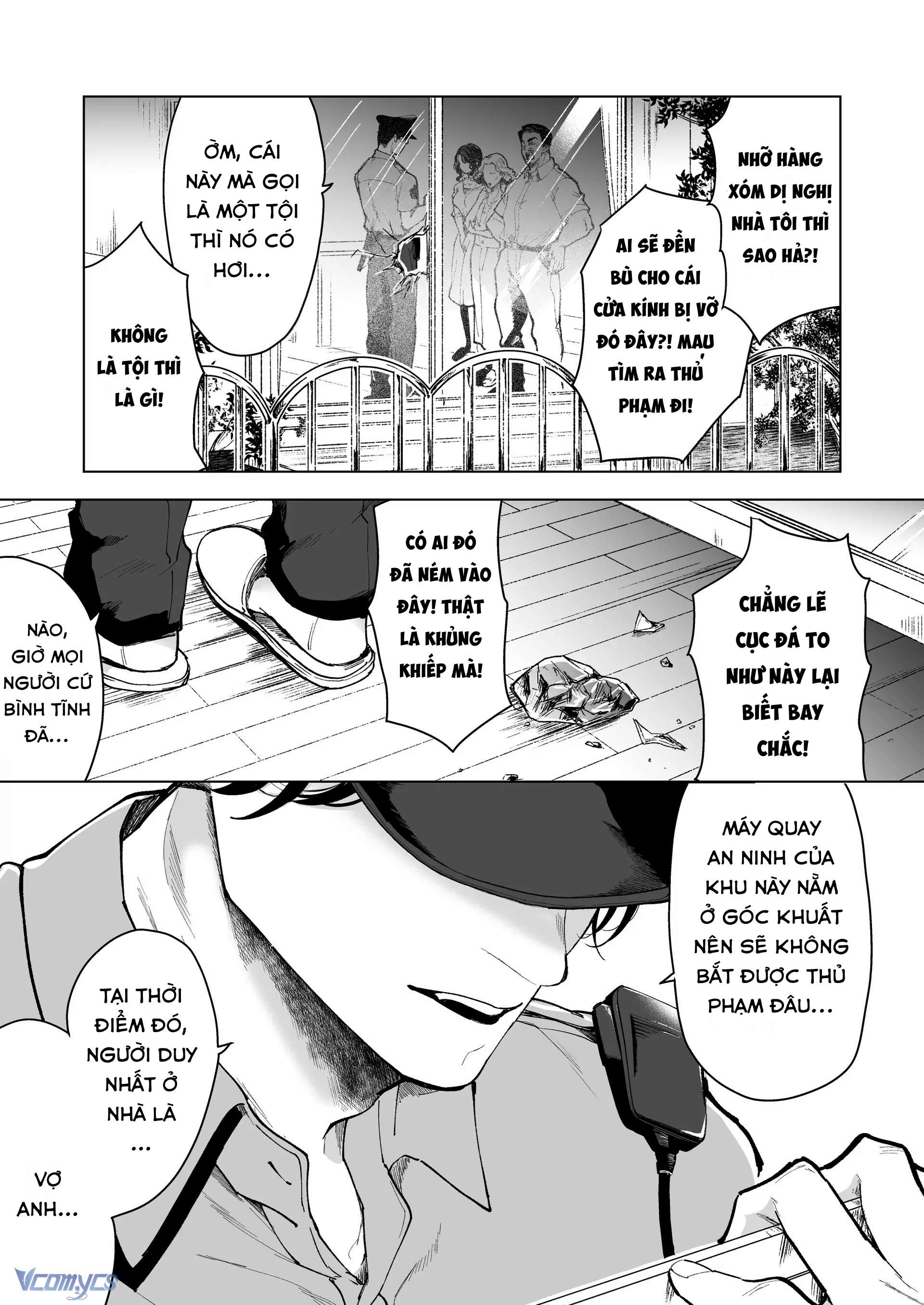 『18+』Anh cảnh sát nhà bên si tình - Cô vợ ngày ngày bị giam giữ và NTR trong lồng sắt Chap 1 - Trang 2