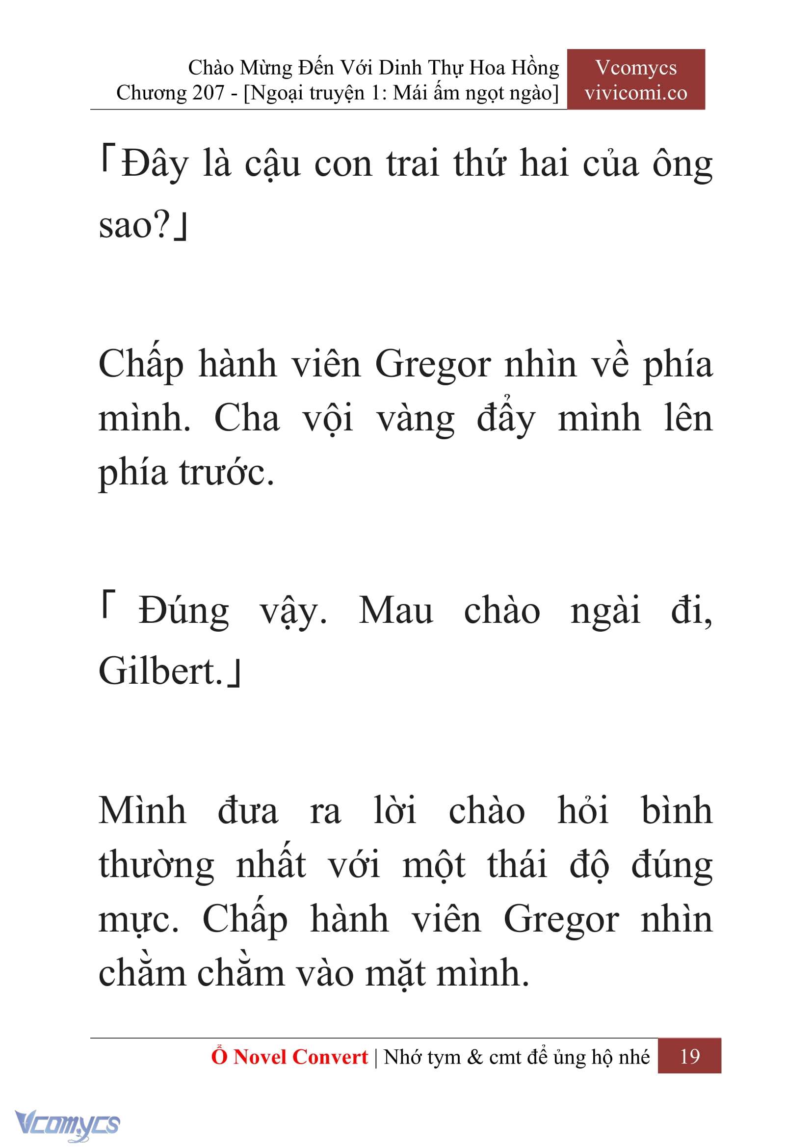 [Novel] Chào Mừng Đến Với Dinh Thự Hoa Hồng Chap 207 - Trang 2