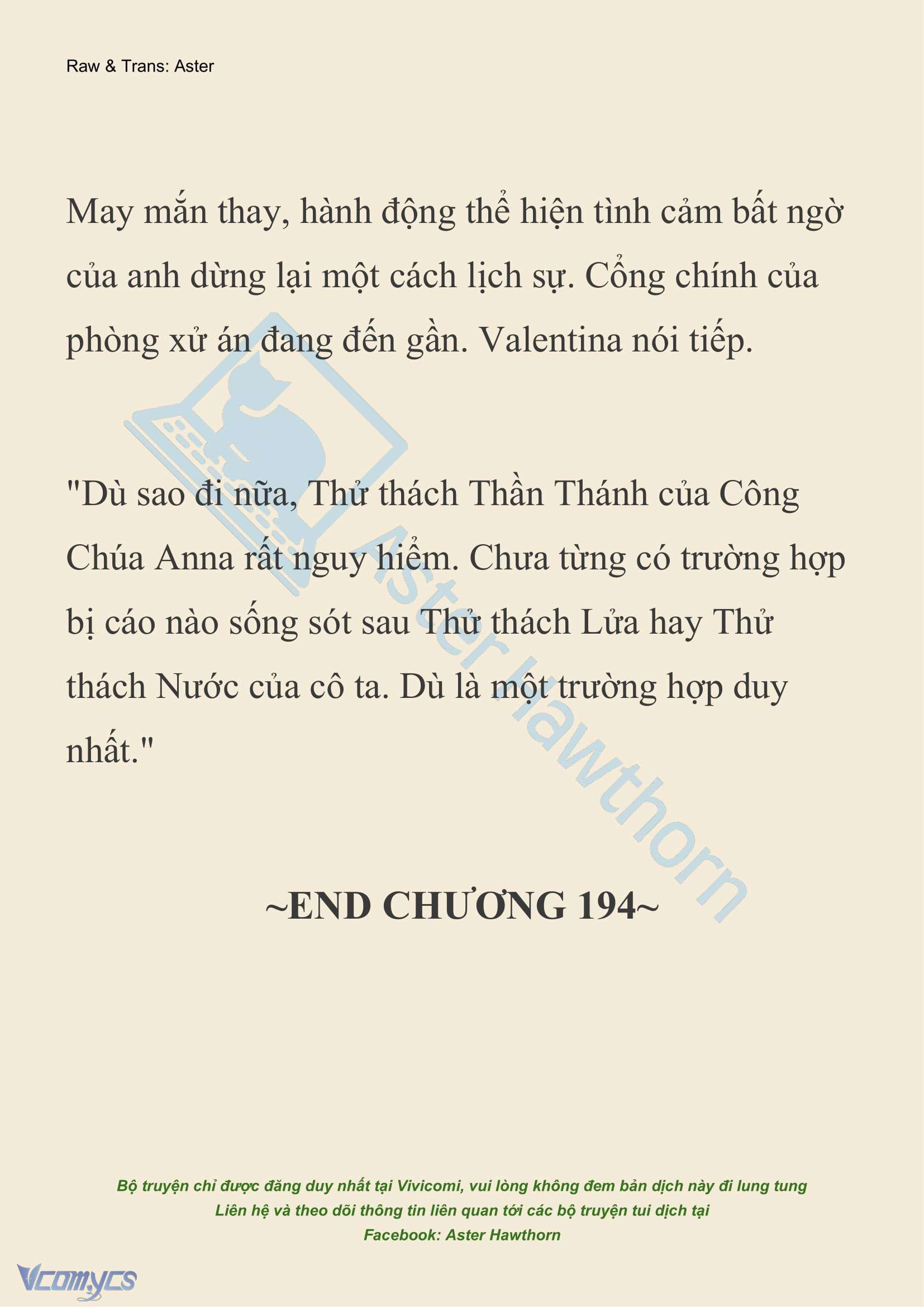 [NOVEL] Thiên Đường Của Valentina Chap 194 - Trang 2