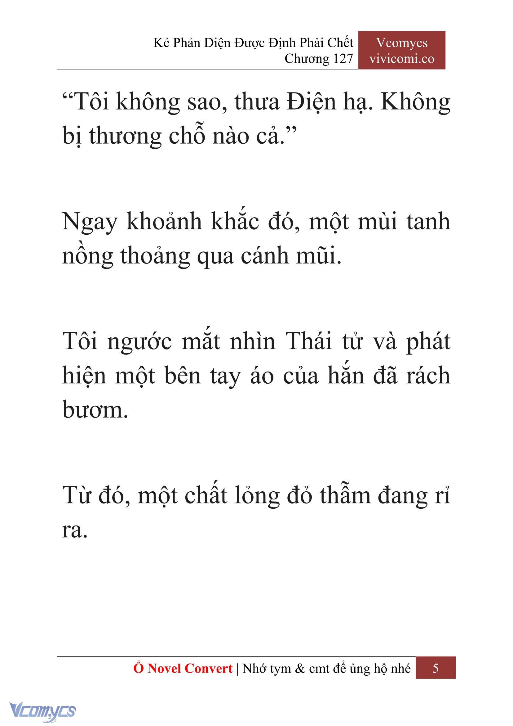 [Novel] Kẻ Phản Diện Được Định Phải Chết Chap 127 - Trang 2