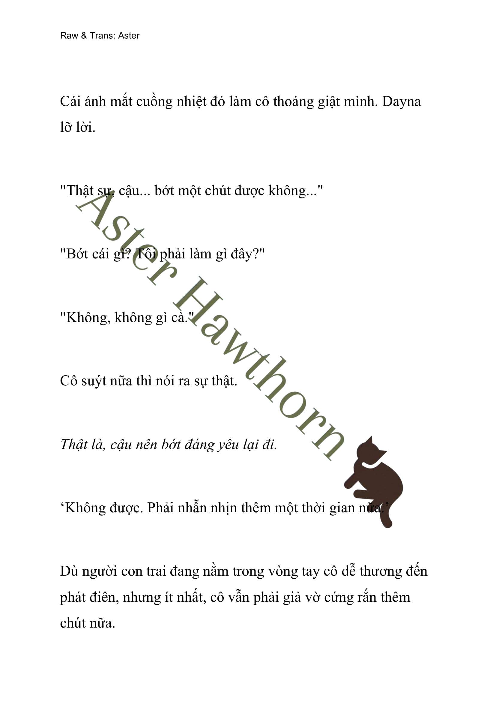 [NOVEL] Ngoại Truyện Cách Để Em Bảo Vệ Anh Chap 33 - Trang 2