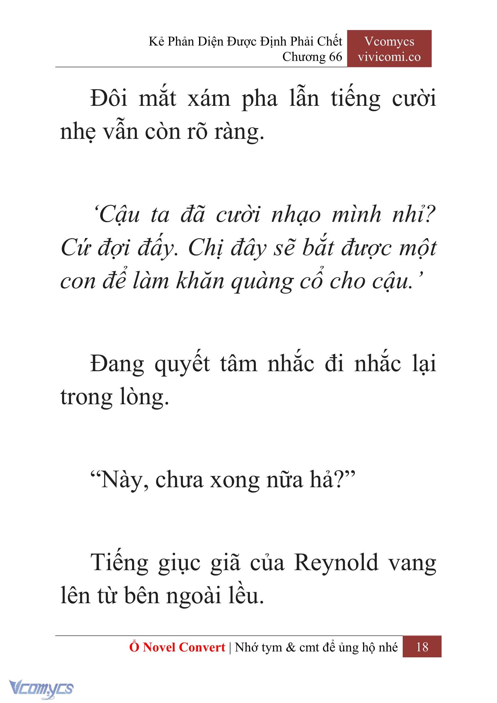 [Novel] Kẻ Phản Diện Được Định Phải Chết Chap 66 - Trang 2