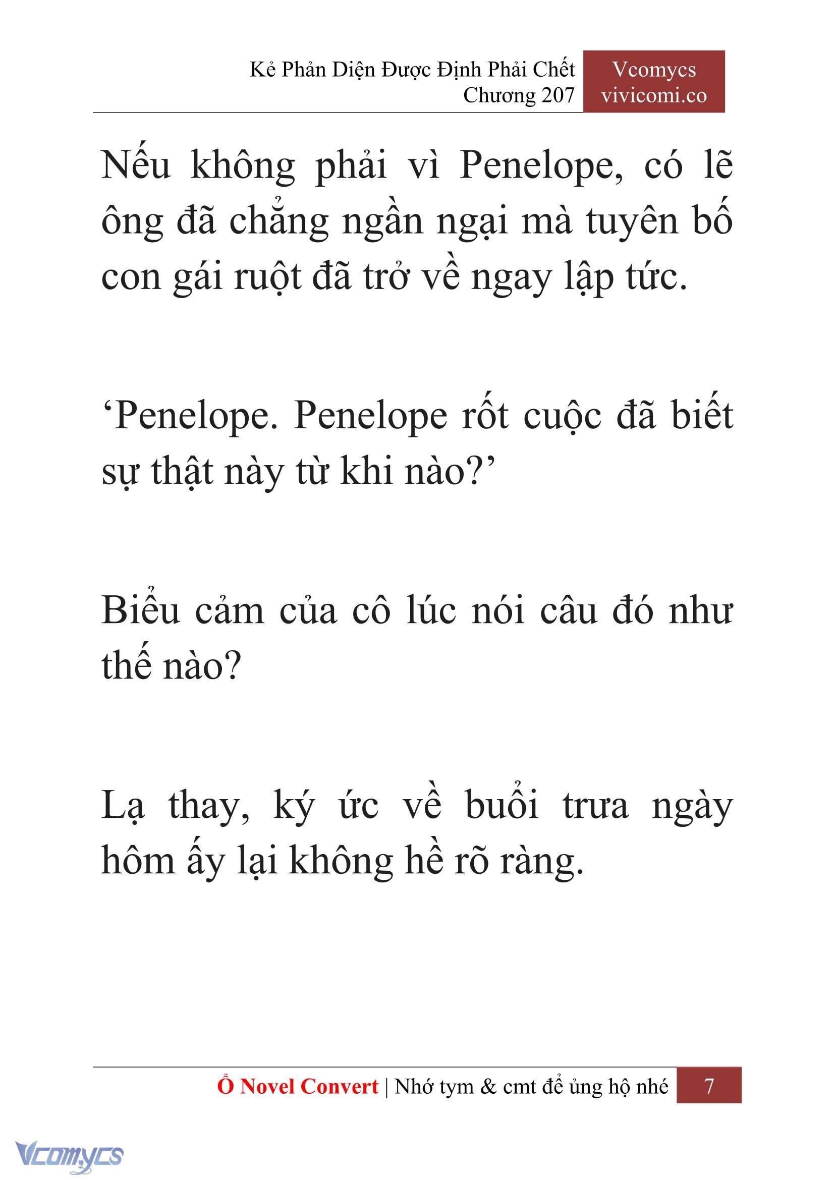 [Novel] Kẻ Phản Diện Được Định Phải Chết Chap 207 - Trang 2