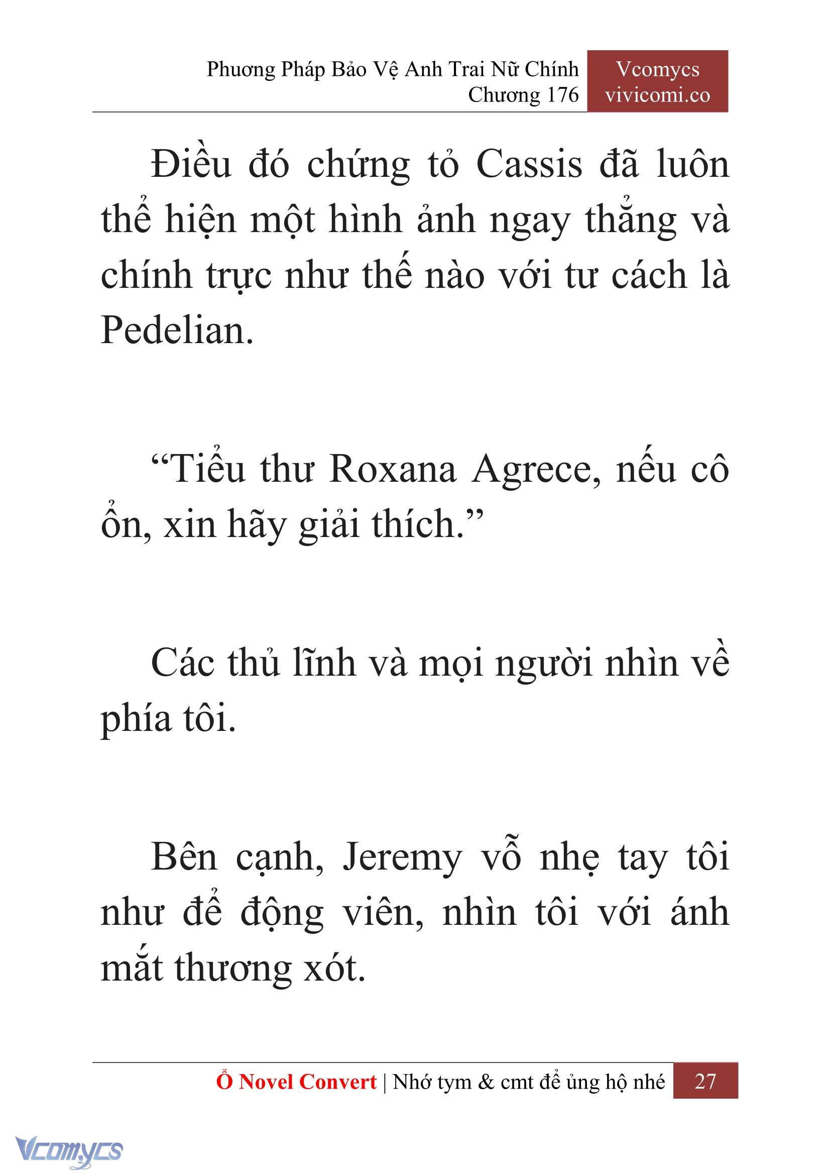 [Novel] Phương Pháp Bảo Vệ Anh Trai Nữ Chính Chap 176 - Trang 2