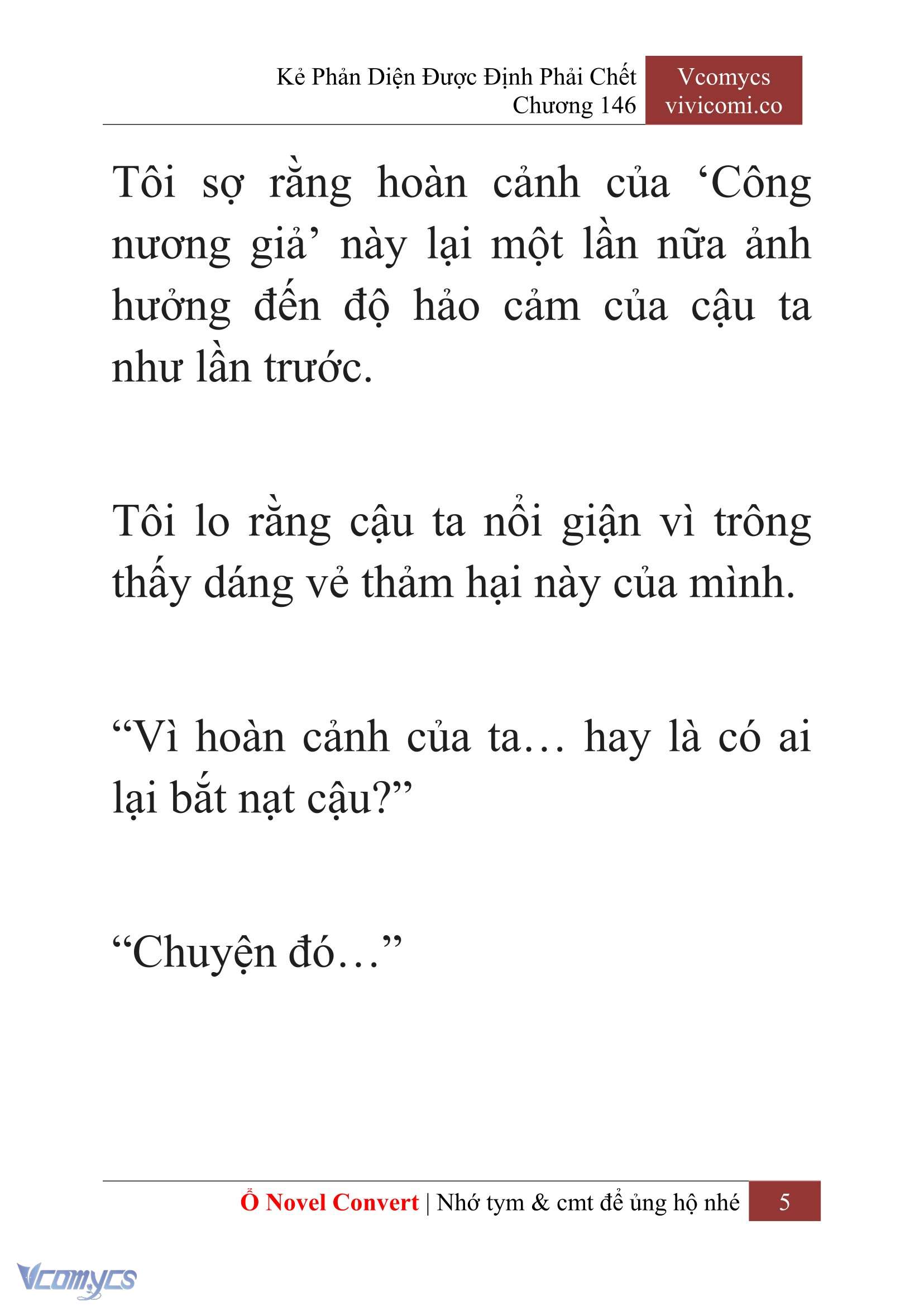 [Novel] Kẻ Phản Diện Được Định Phải Chết Chap 146 - Trang 2