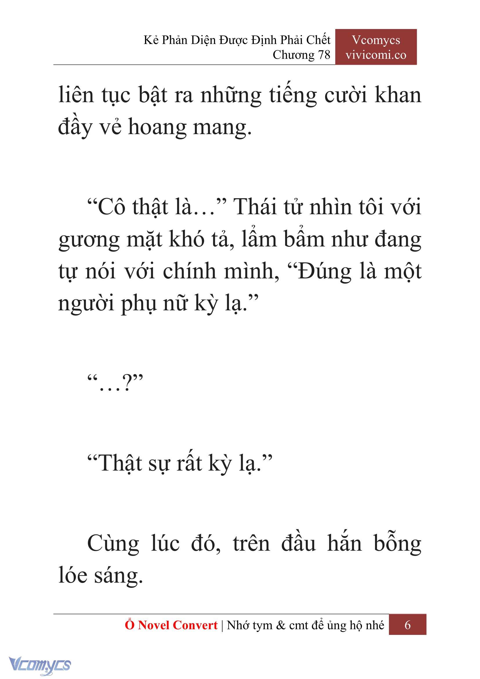 [Novel] Kẻ Phản Diện Được Định Phải Chết Chap 78 - Next Chap 79