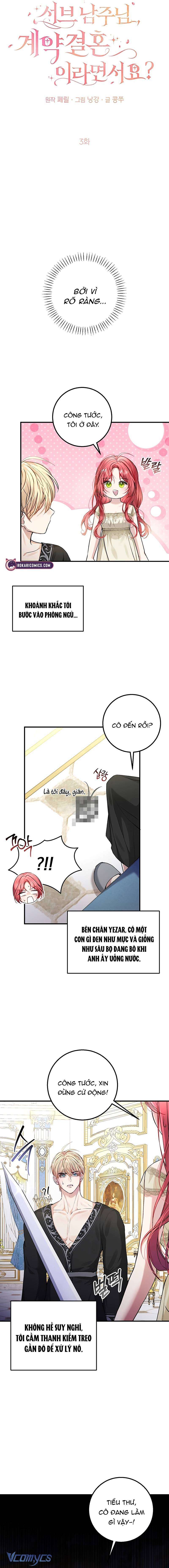 Nam Phụ À, Anh Nói Đó Chỉ Là Hôn Nhân Hợp Đồng Thôi Mà? Chap 3 - Trang 2