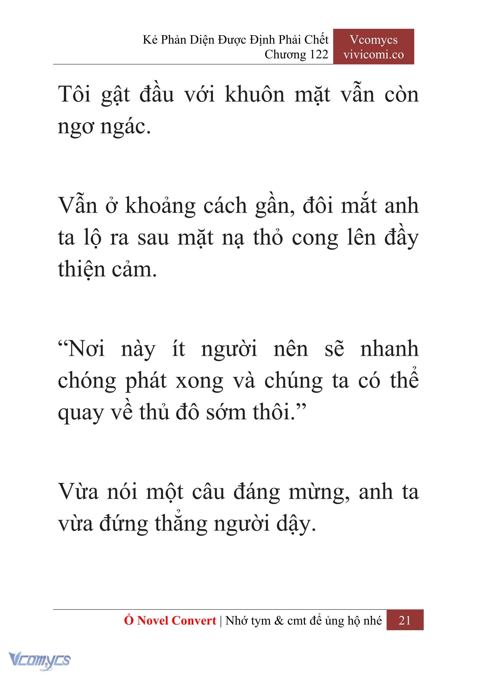 [Novel] Kẻ Phản Diện Được Định Phải Chết Chap 122 - Next Chap 123
