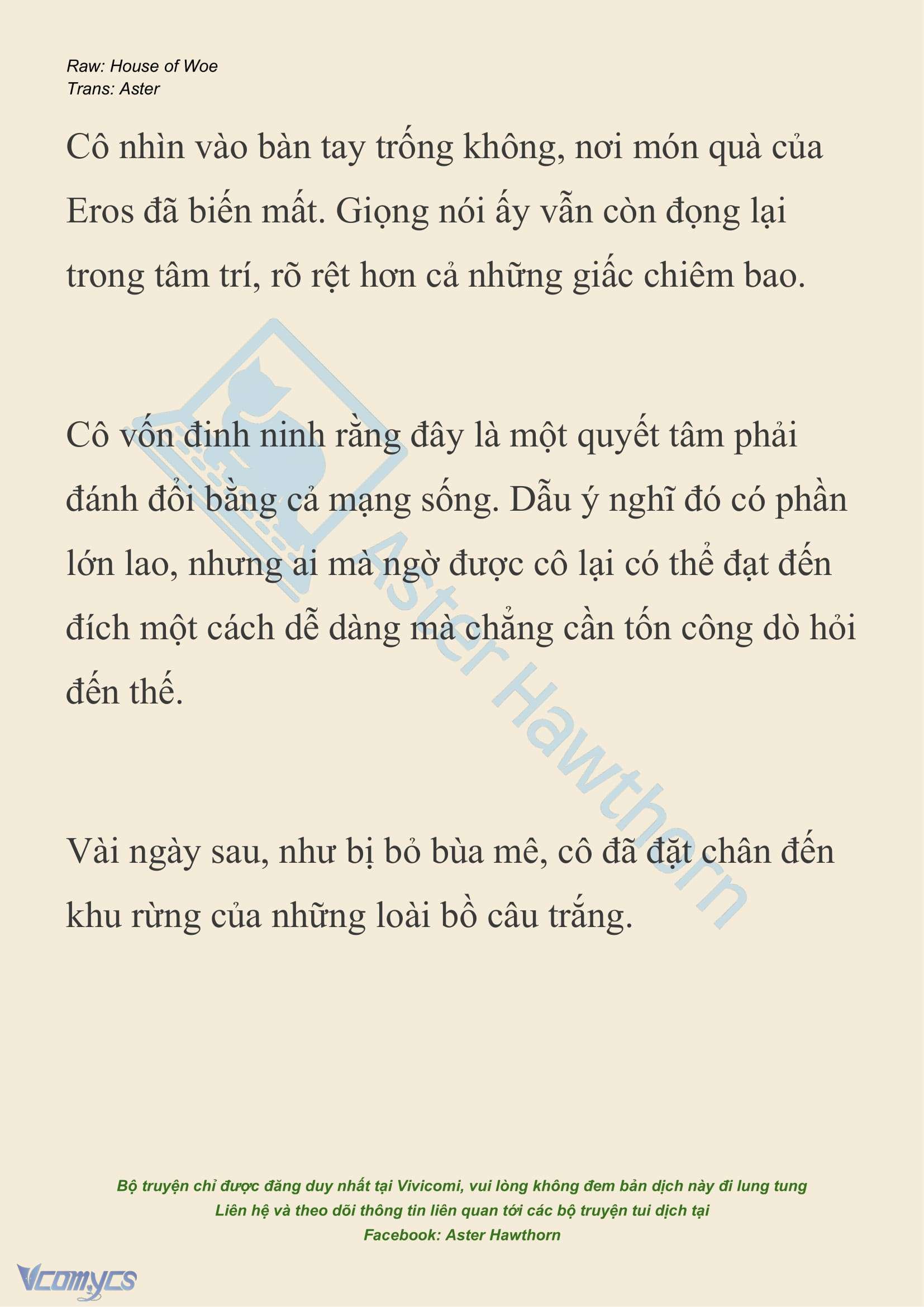 [NOVEL] Dành Cho Các Nữ Thần: Dành cho Psyche Chap 39 - Trang 2