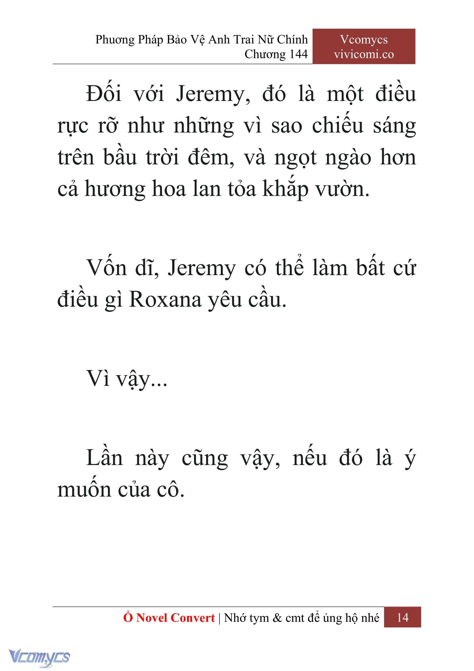 [Novel] Phương Pháp Bảo Vệ Anh Trai Nữ Chính Chap 144 - Trang 2
