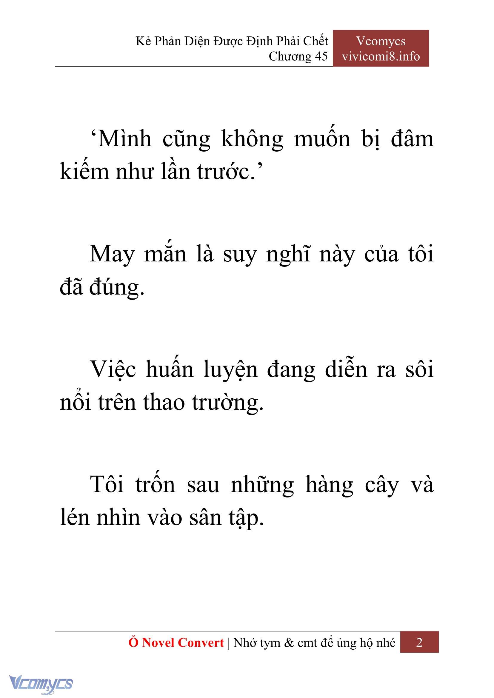 [Novel] Kẻ Phản Diện Được Định Phải Chết Chap 45 - Next Chap 46