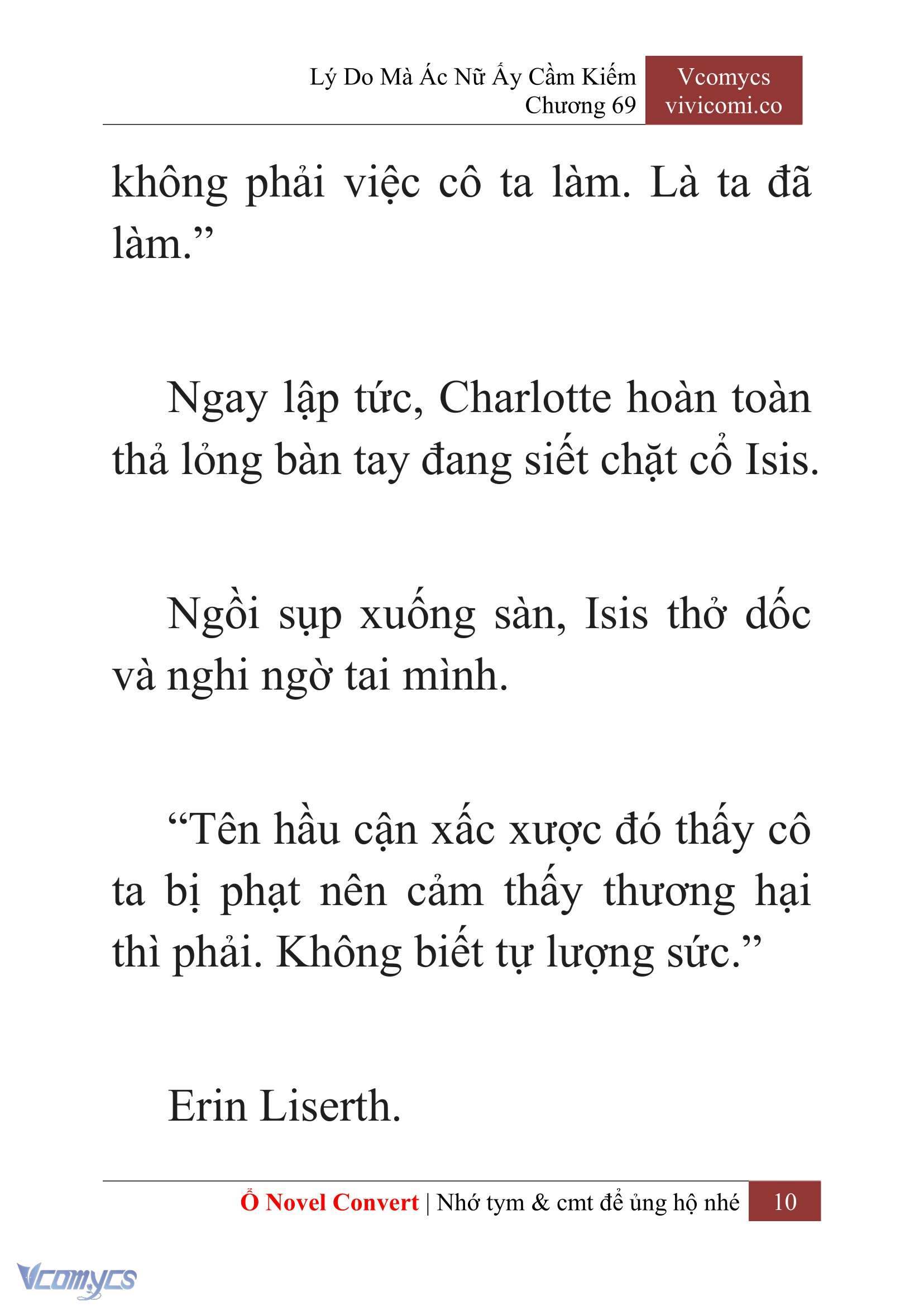 [Novel] Lý Do Mà Ác Nữ Ấy Cầm Kiếm Chap 69 - Trang 2