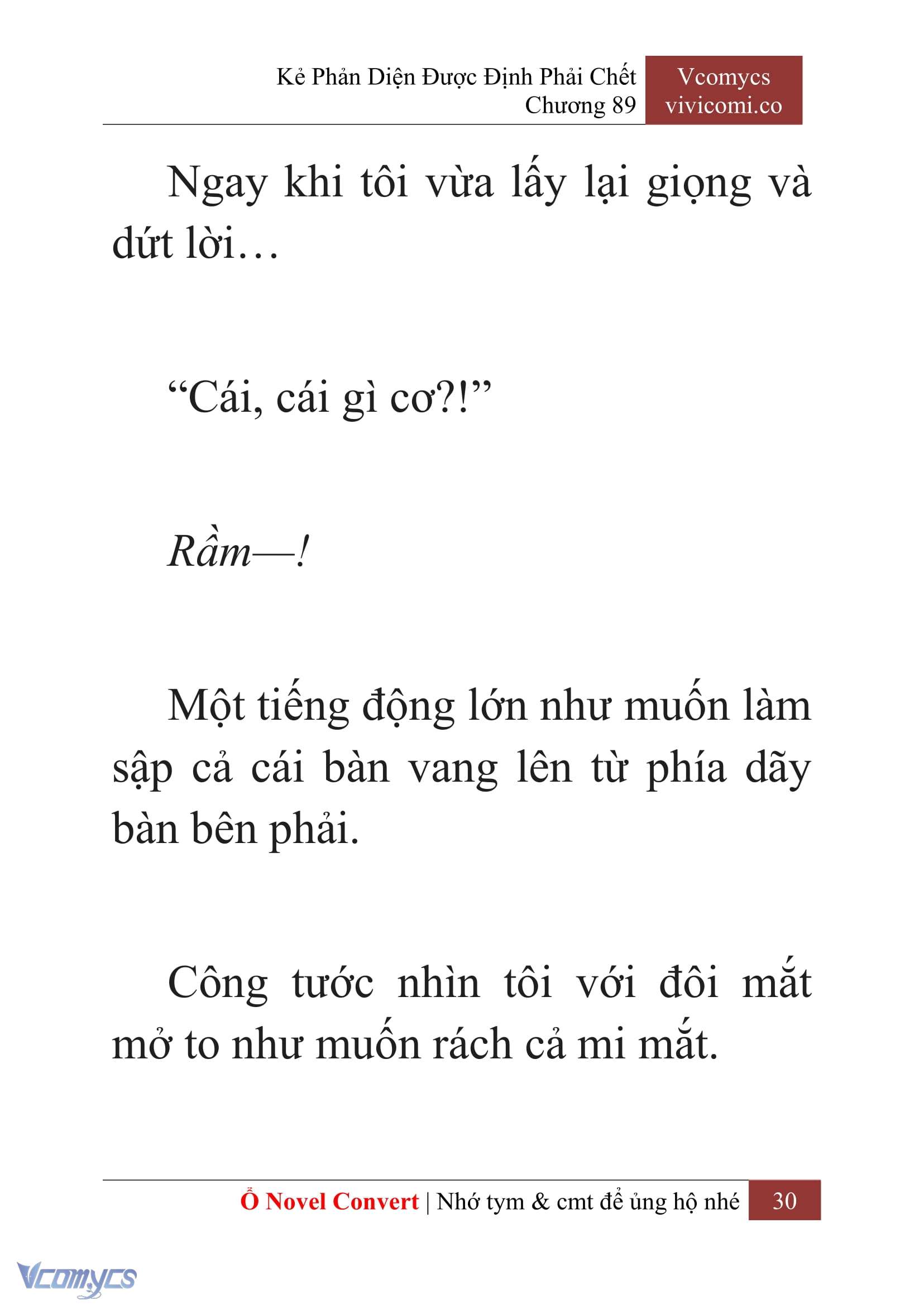 [Novel] Kẻ Phản Diện Được Định Phải Chết Chap 89 - Next Chap 90