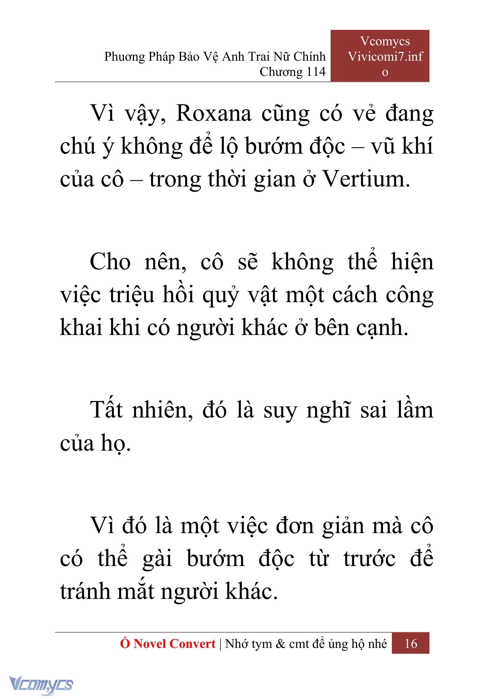 [Novel] Phương Pháp Bảo Vệ Anh Trai Nữ Chính Chap 114 - Trang 2