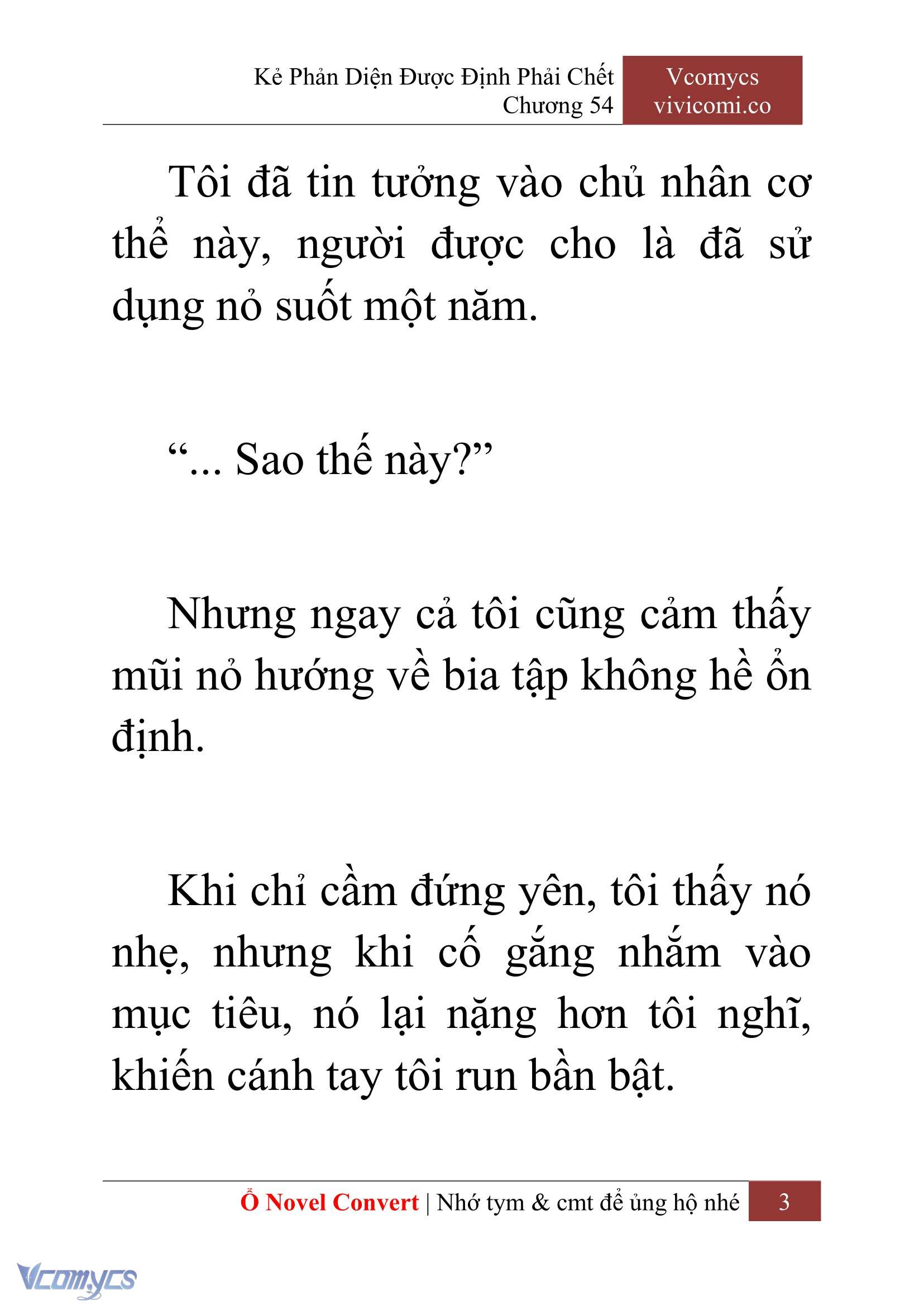 [Novel] Kẻ Phản Diện Được Định Phải Chết Chap 54 - Next Chap 55
