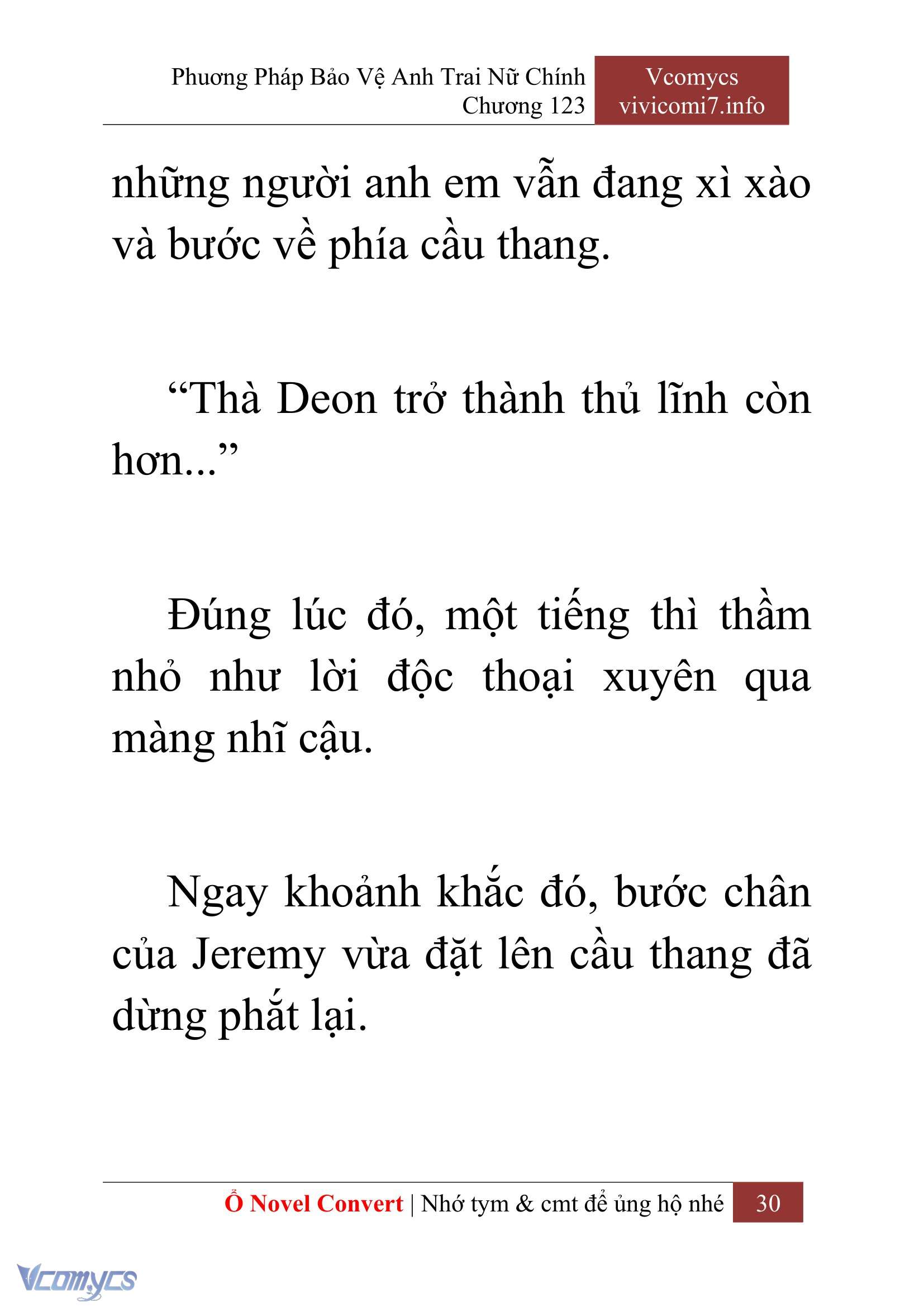 [Novel] Phương Pháp Bảo Vệ Anh Trai Nữ Chính Chap 123 - Trang 2