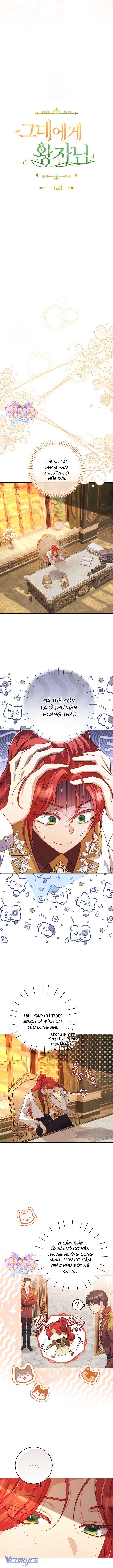 [18+] Vị Hoàng Tử Của Em Chap 16 - Trang 2