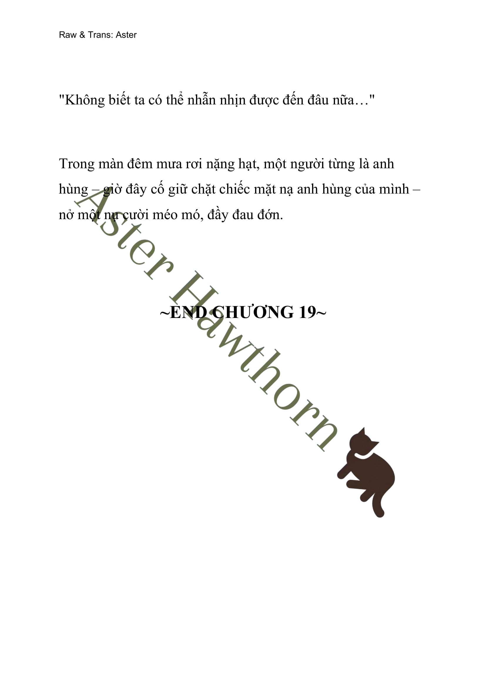 [NOVEL] Anh Hùng Khao Khát Sự Sa Ngã Của Thánh Nữ Chap 19 - Trang 2