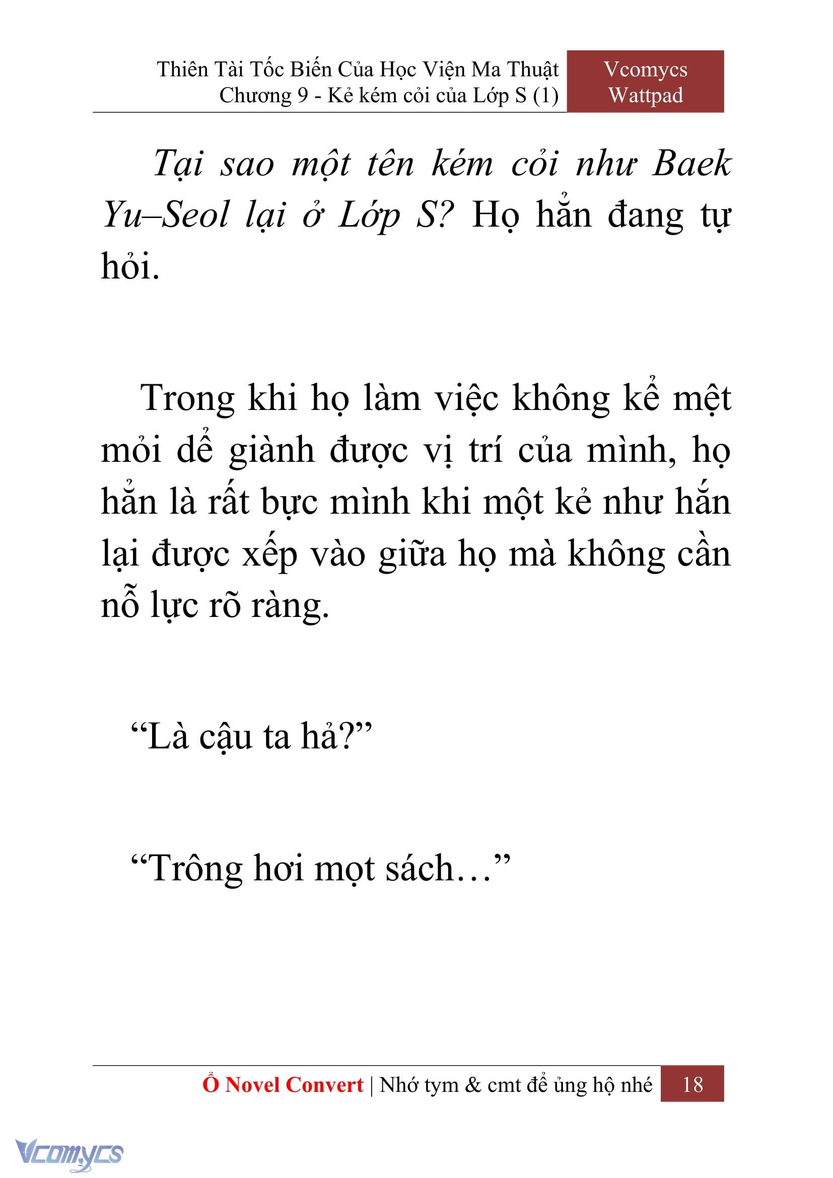 [Novel] Thiên Tài Tốc Biến Của Học Viện Ma Thuật Chap 9 - Trang 2