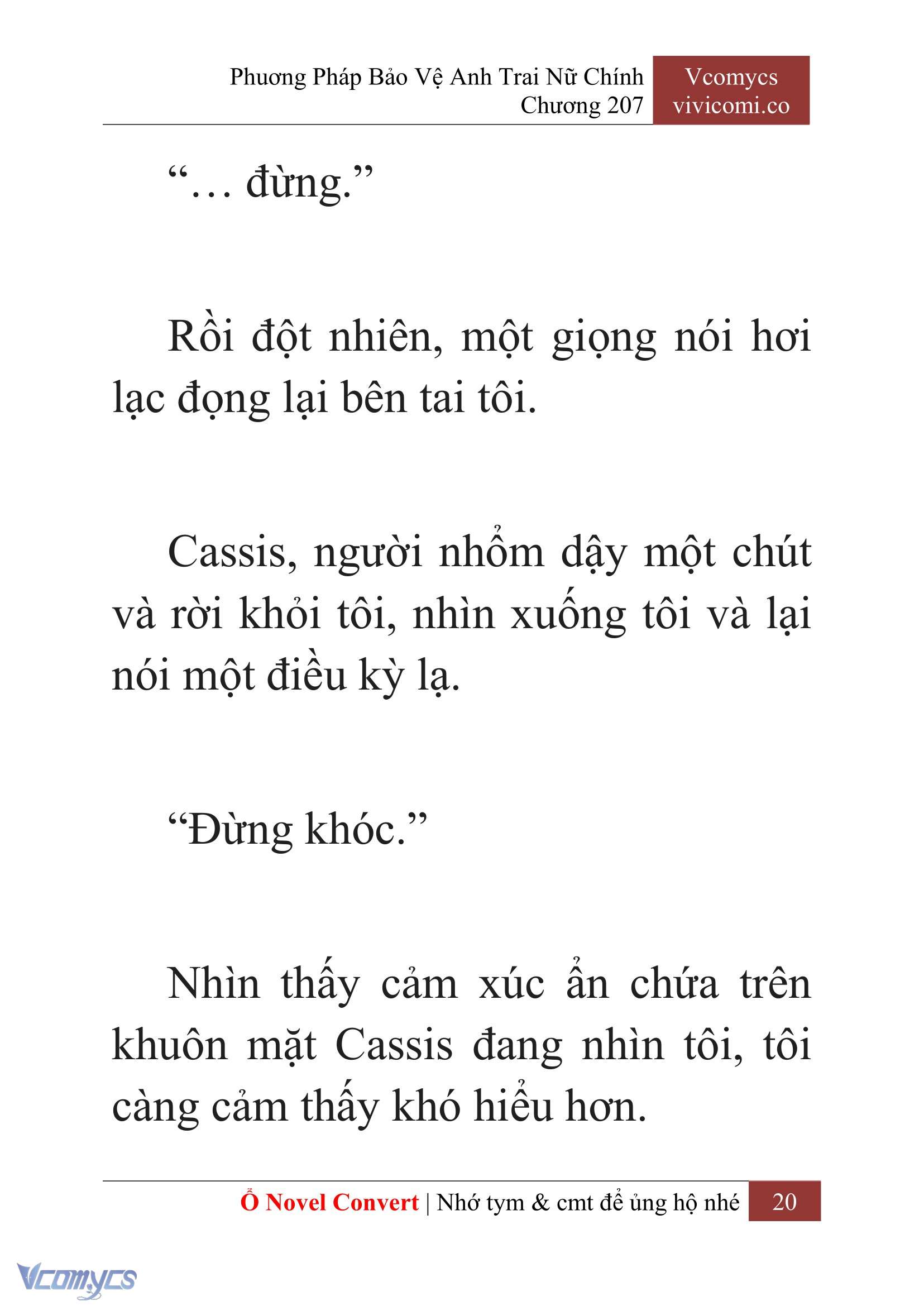 [Novel] Phương Pháp Bảo Vệ Anh Trai Nữ Chính Chap 207 - Trang 2