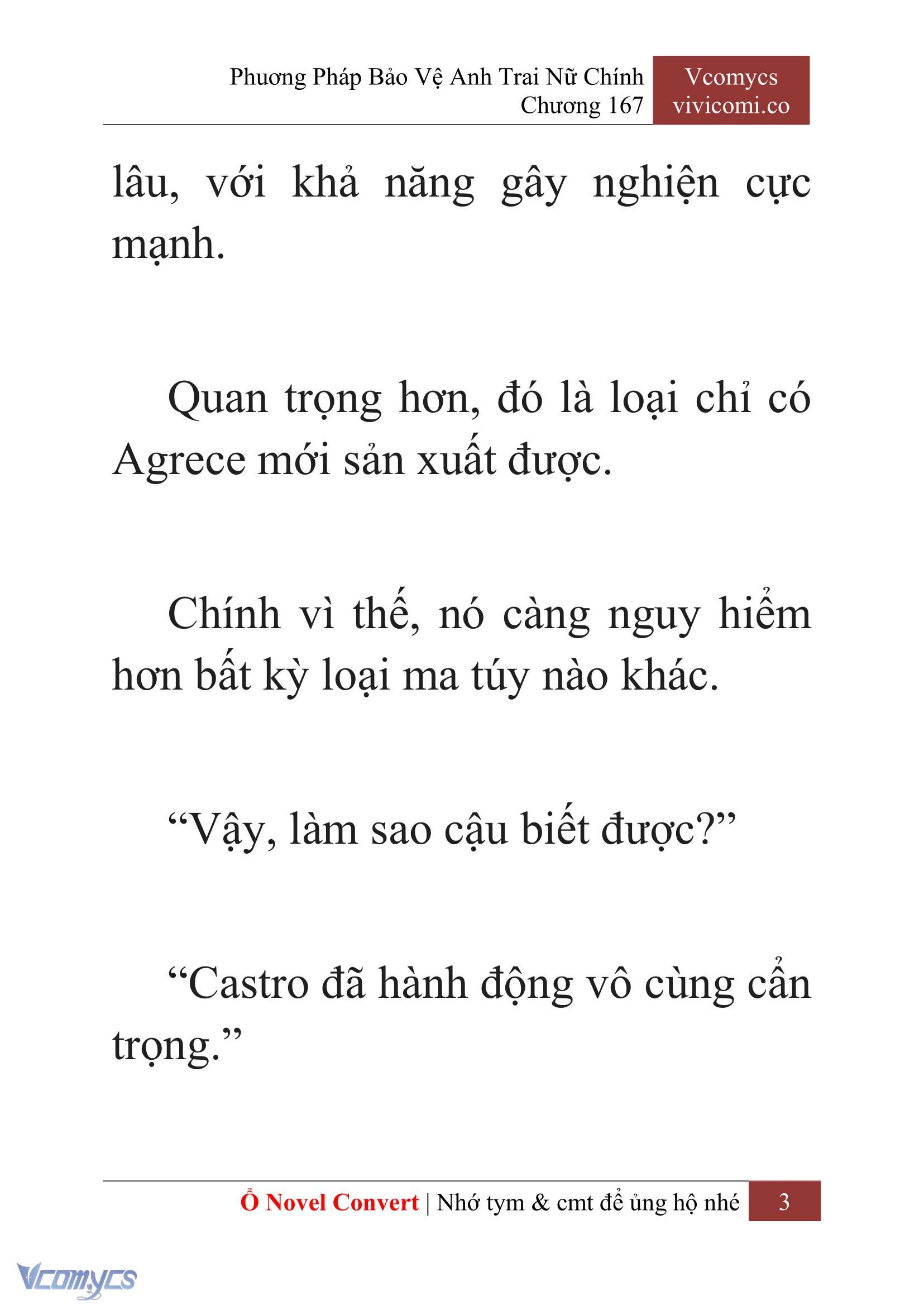 [Novel] Phương Pháp Bảo Vệ Anh Trai Nữ Chính Chap 167 - Trang 2