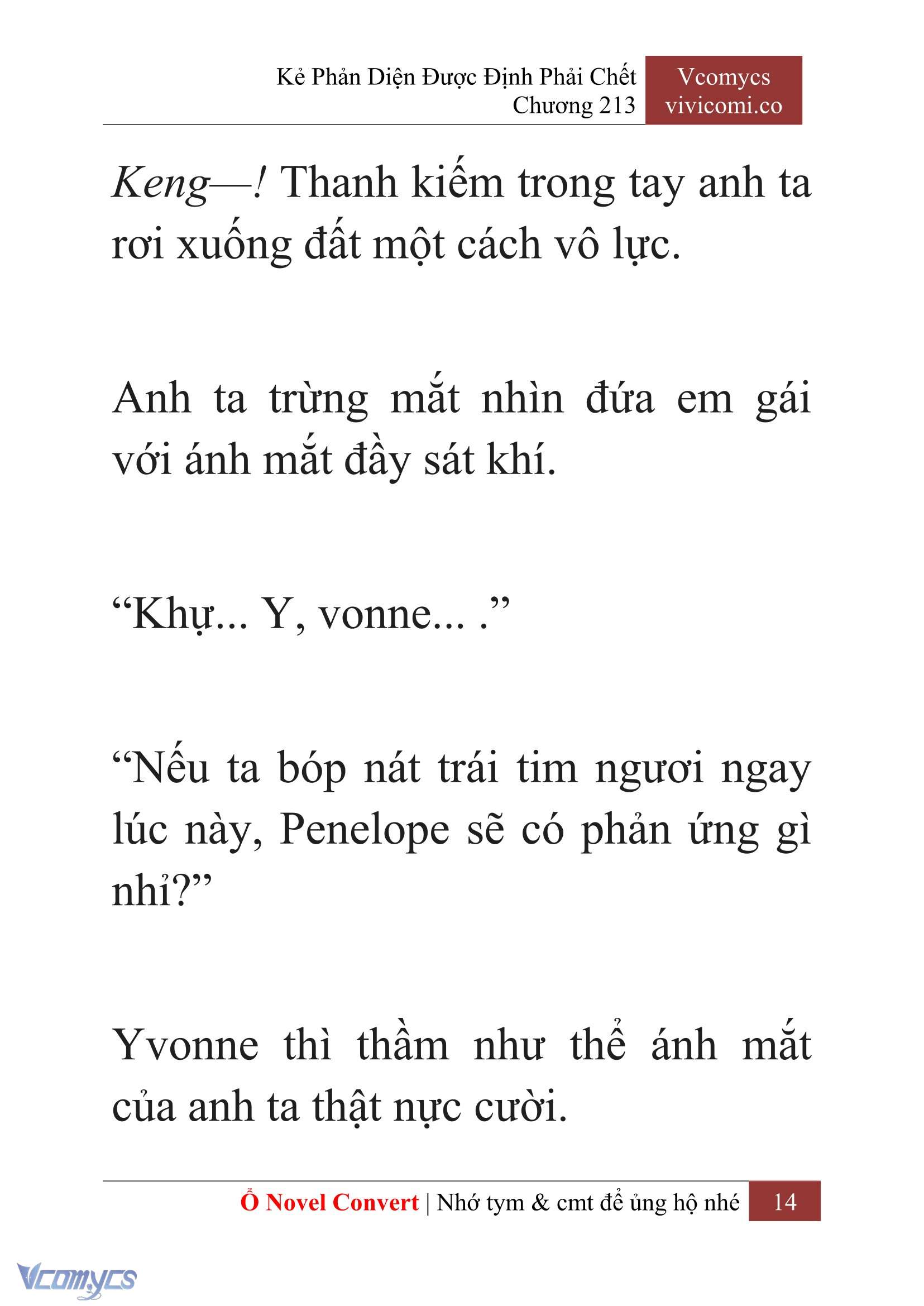 [Novel] Kẻ Phản Diện Được Định Phải Chết Chap 213 - Next Chap 214