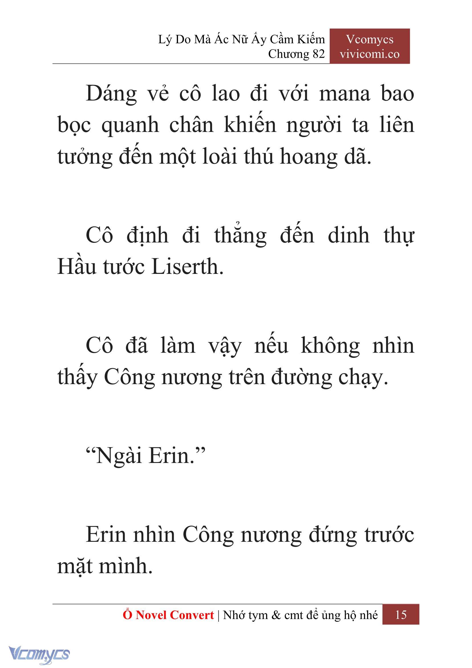 [Novel] Lý Do Mà Ác Nữ Ấy Cầm Kiếm Chap 82 - Next Chap 83