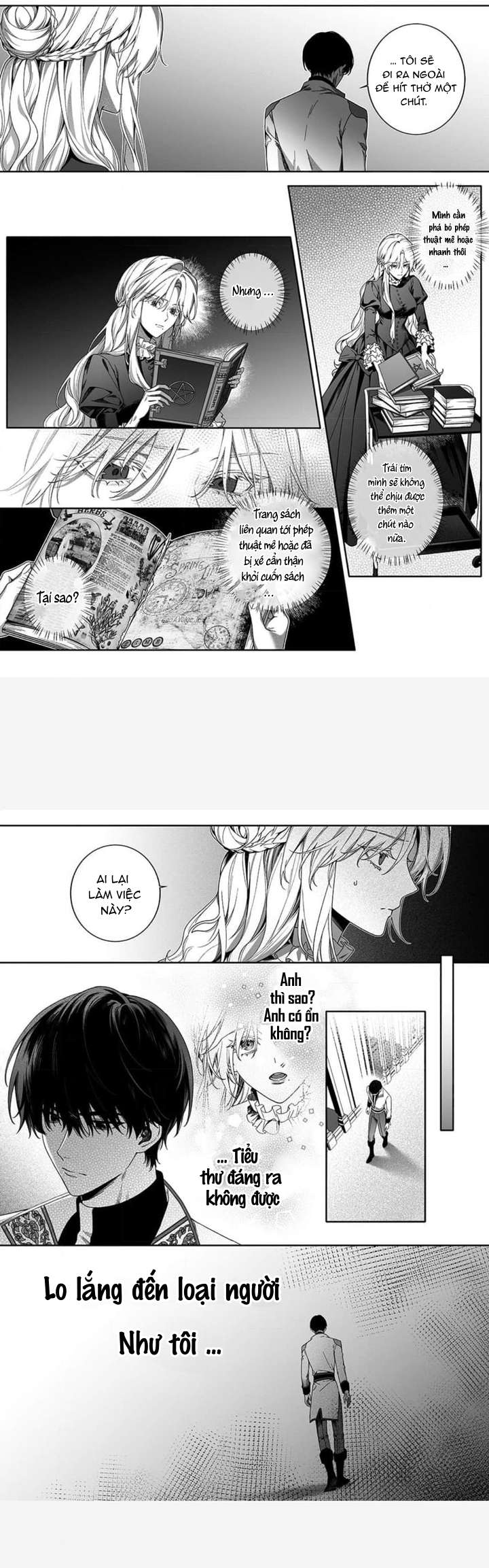 Làm Thế Nào Để Nữ Phụ Ác Độc Thoát Khỏi Tình Yêu Điên Cuồng Của Hiệp Sĩ ?! Chap 2 - Trang 3